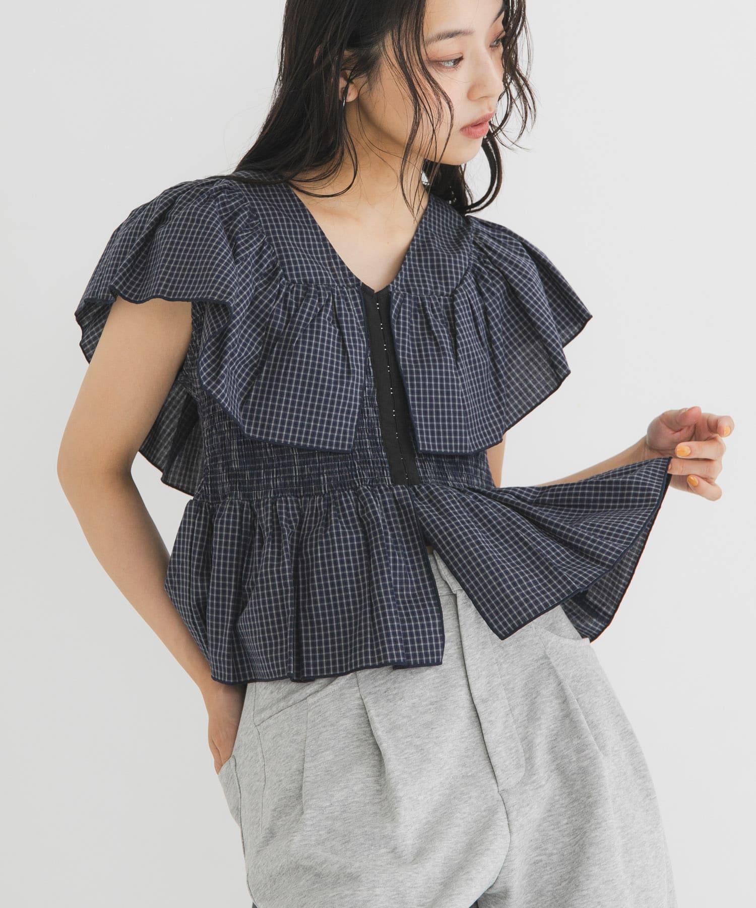 NAVY×GRAY