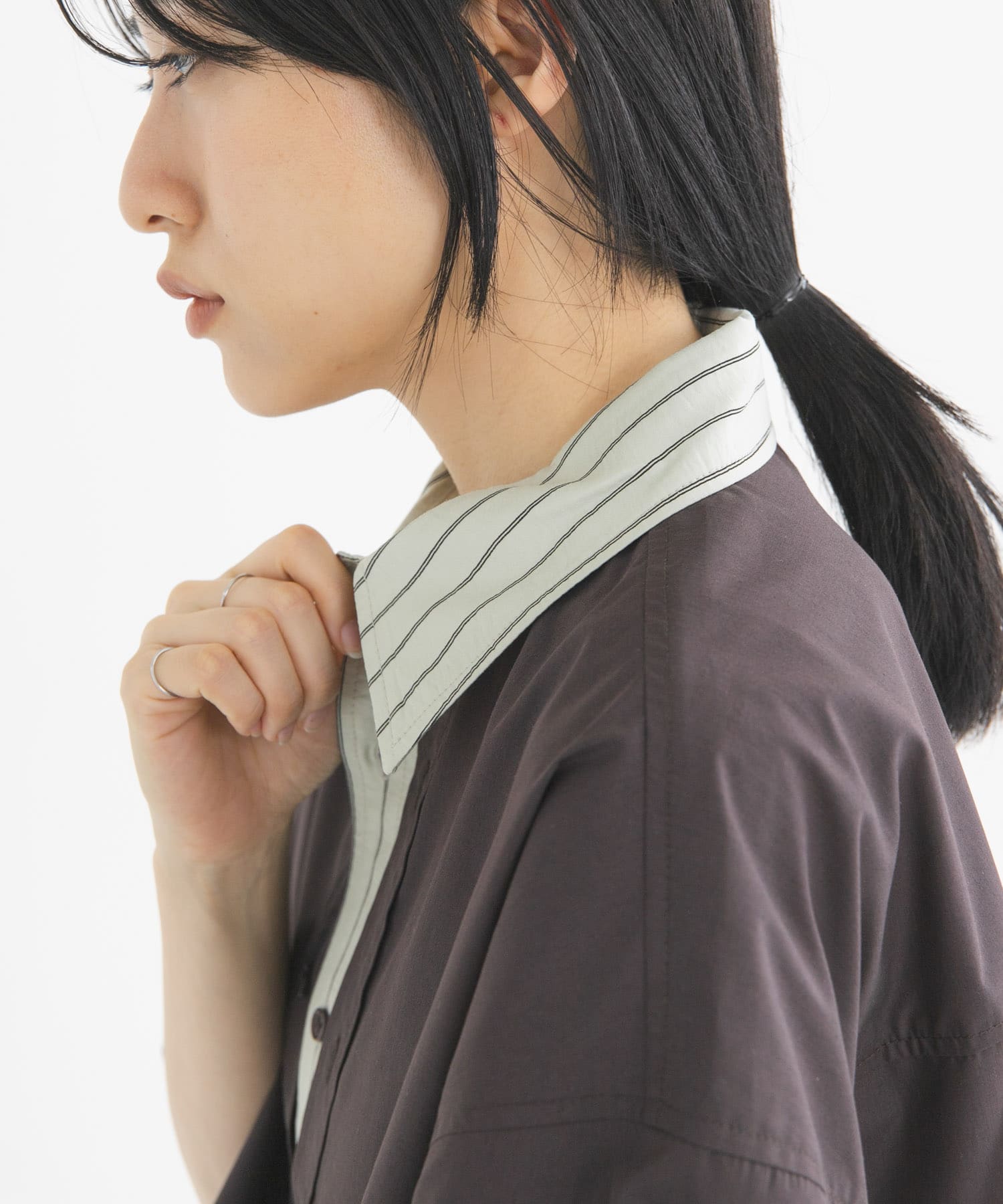 身長：160cm サイズ：one