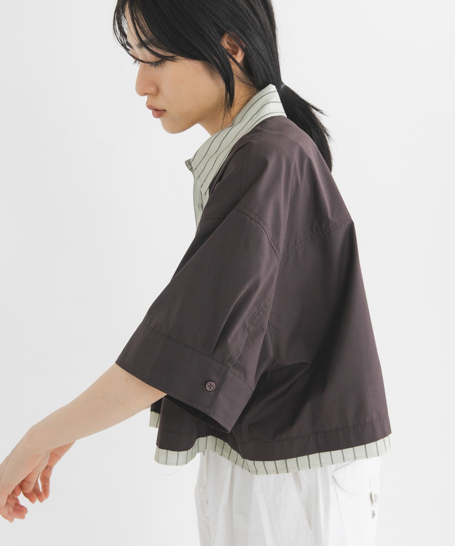 身長：160cm サイズ：one