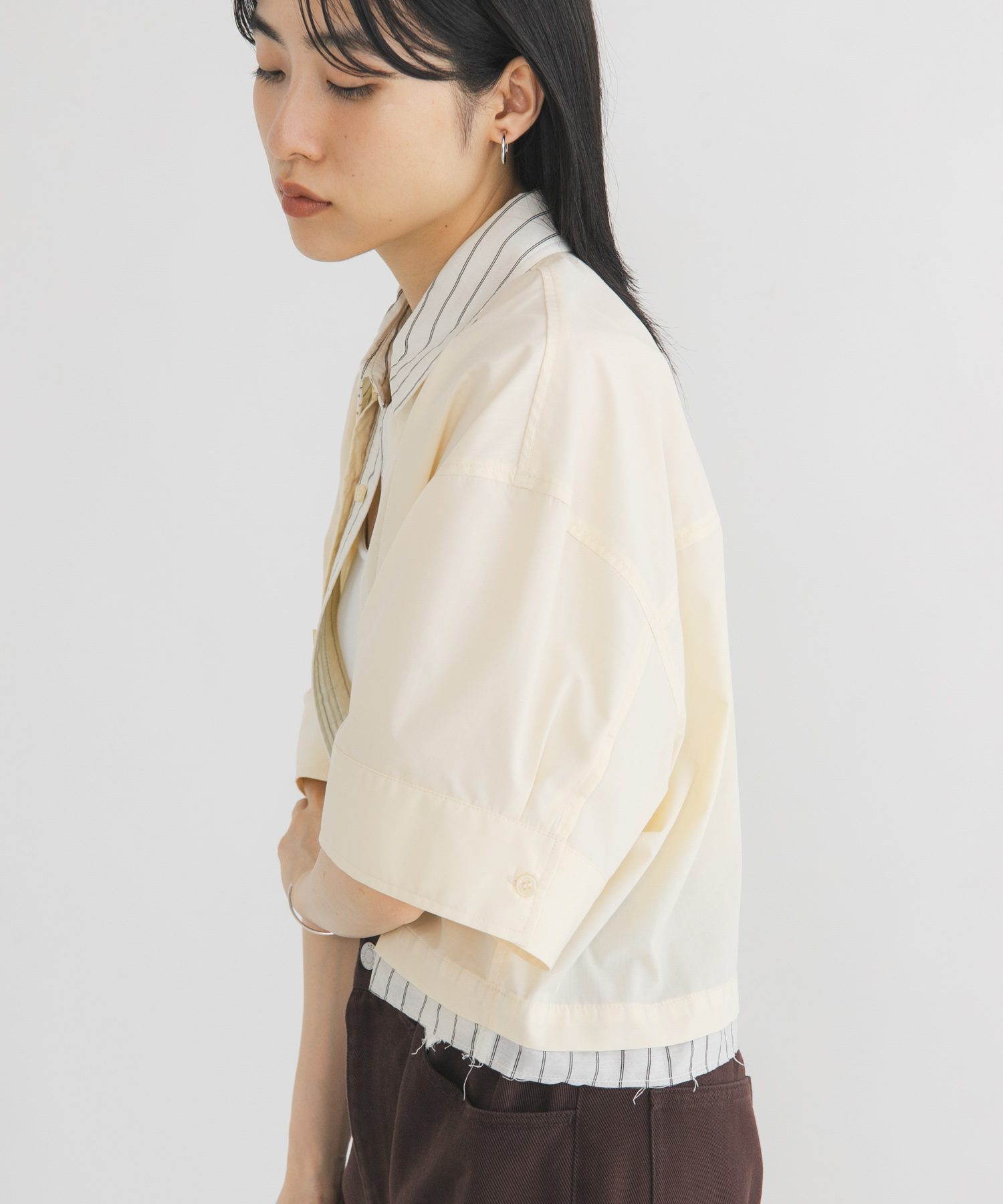 身長：160cm サイズ：one
