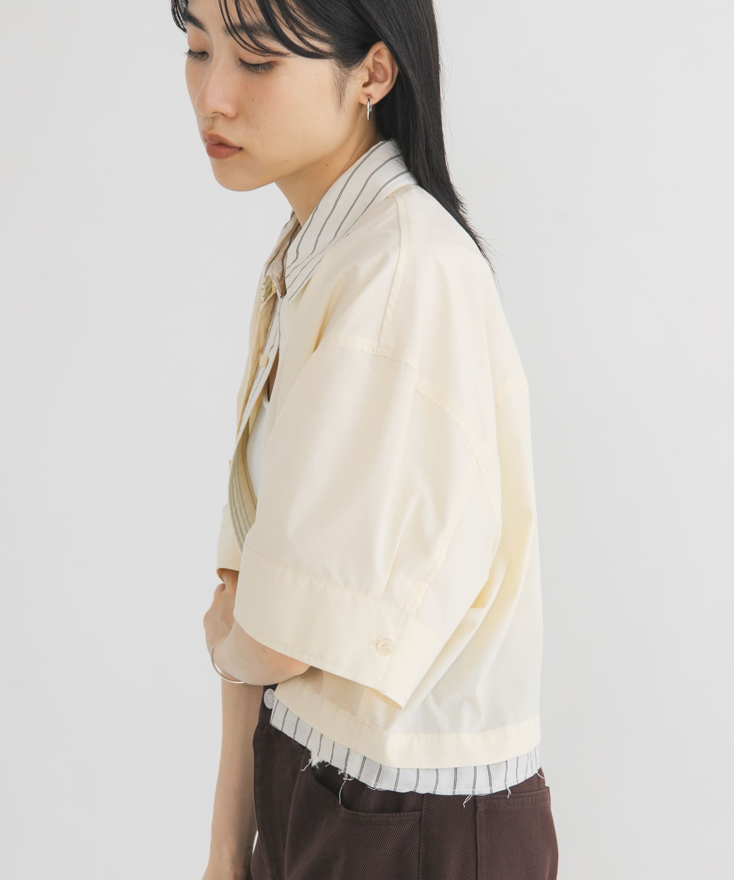 身長：160cm サイズ：one