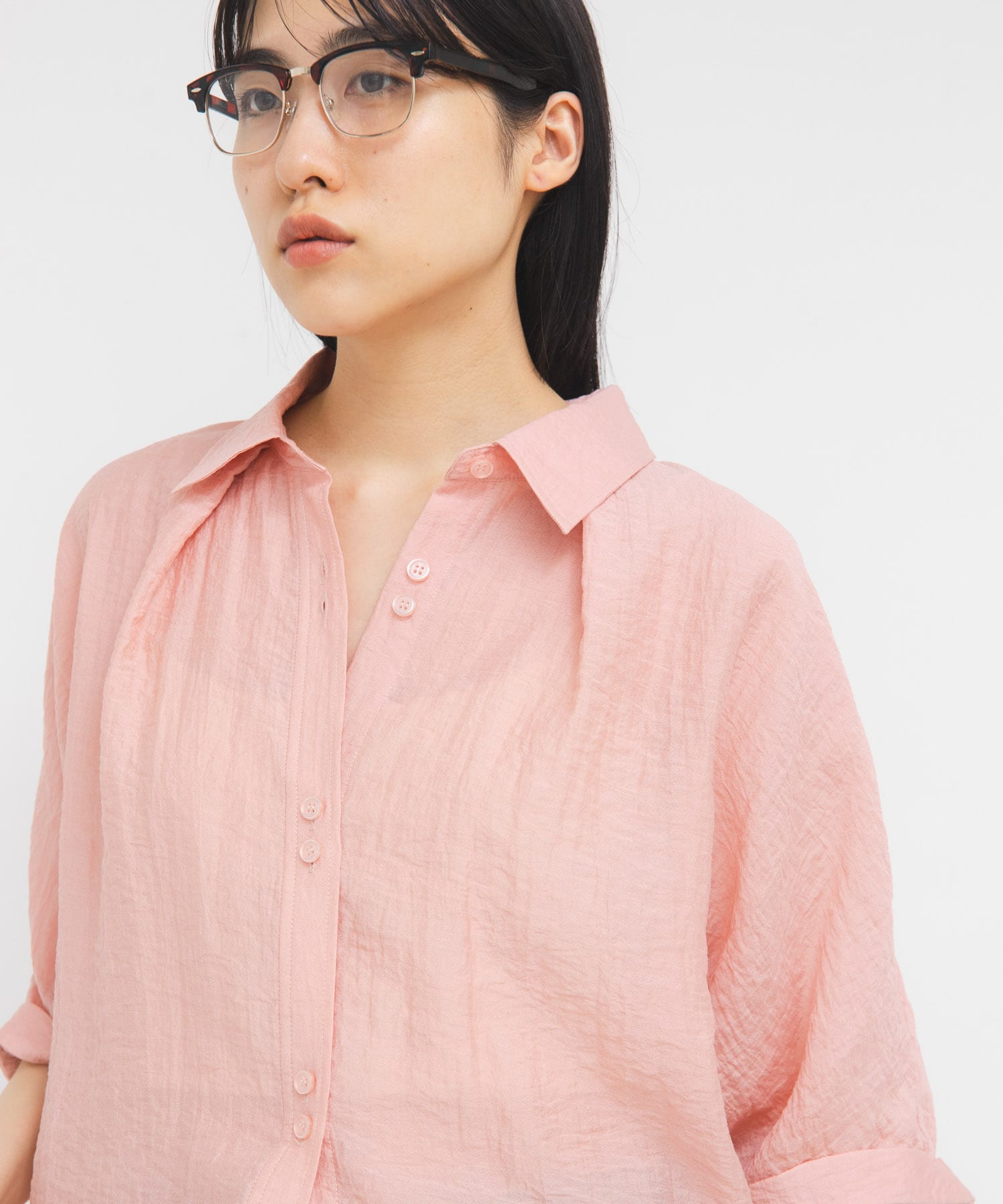 シアーフォルムシャツ(One PINK): トップス｜URBAN RESEARCH公式