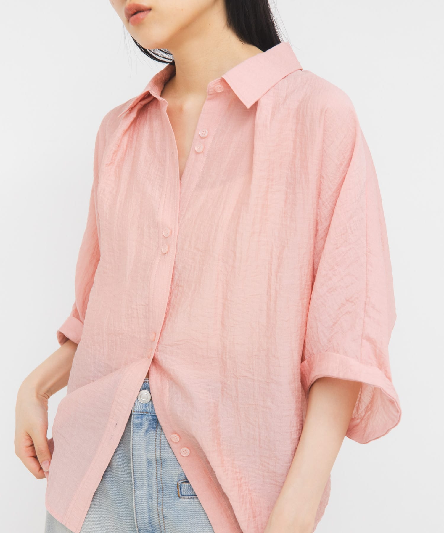 シアーフォルムシャツ(One PINK): トップス｜URBAN RESEARCH公式