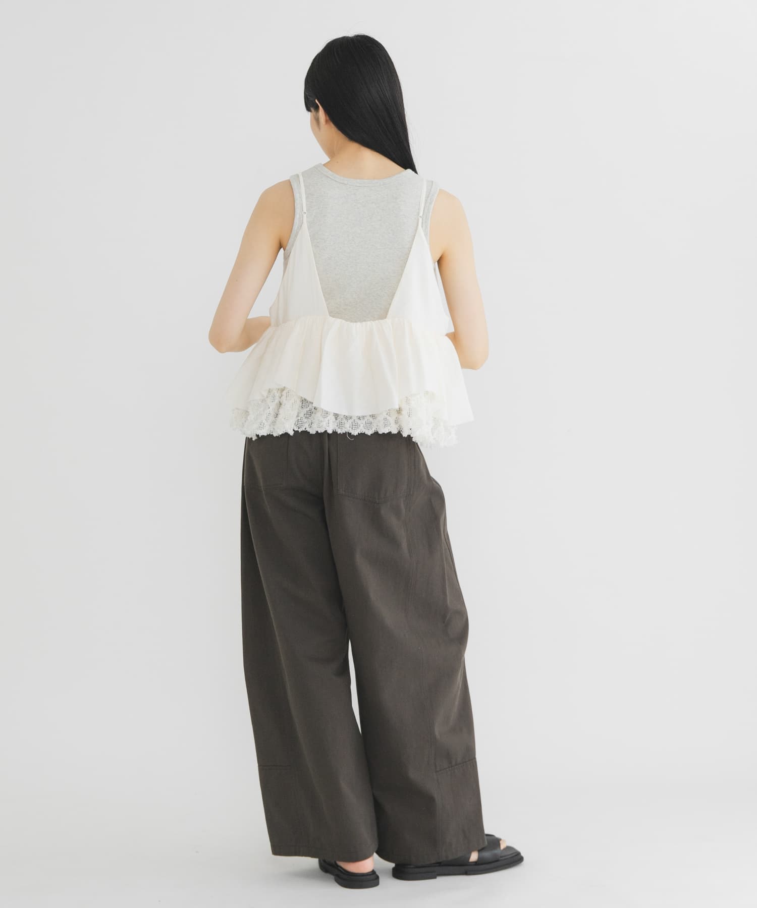 身長：160cm サイズ：one