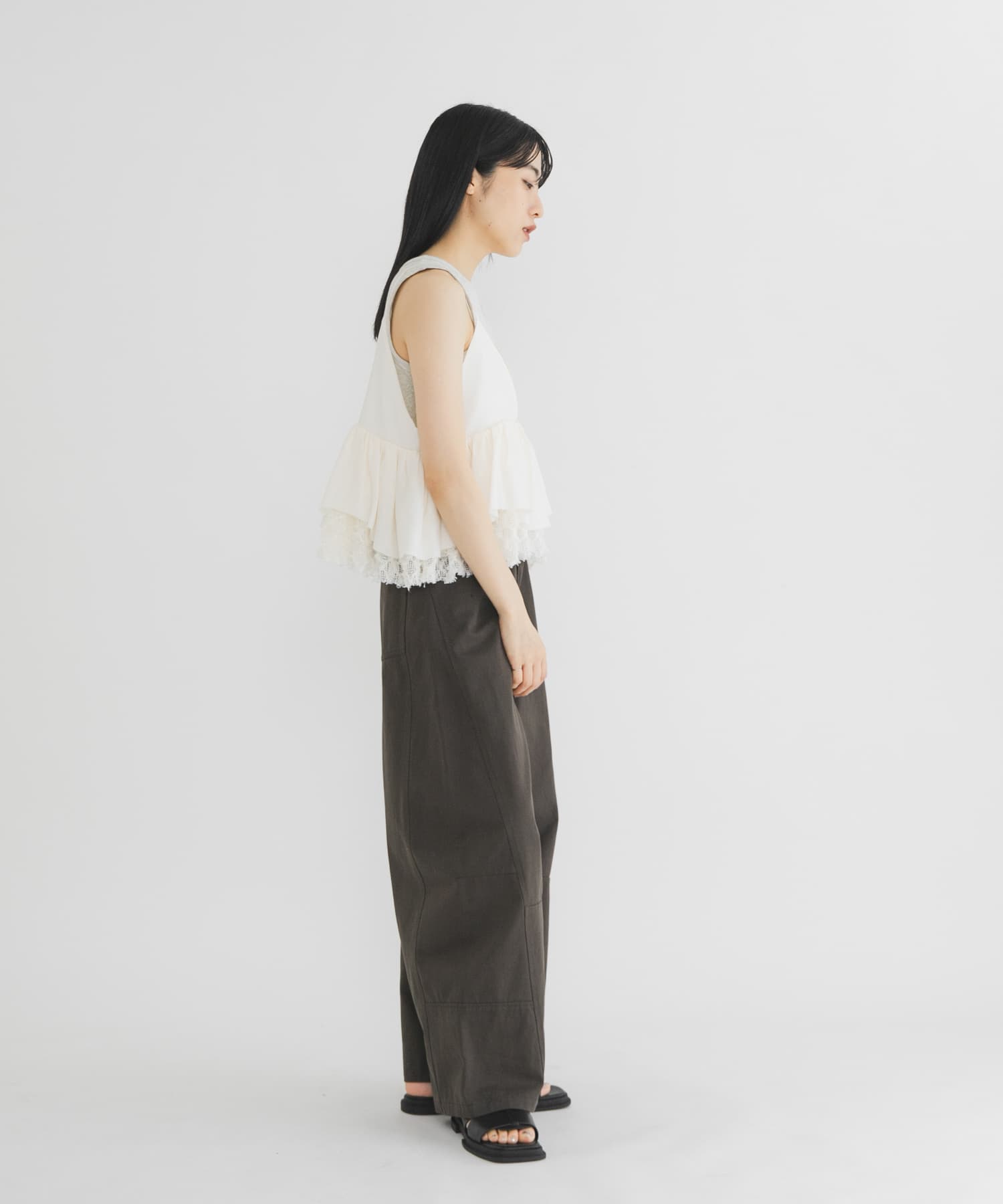 身長：160cm サイズ：one