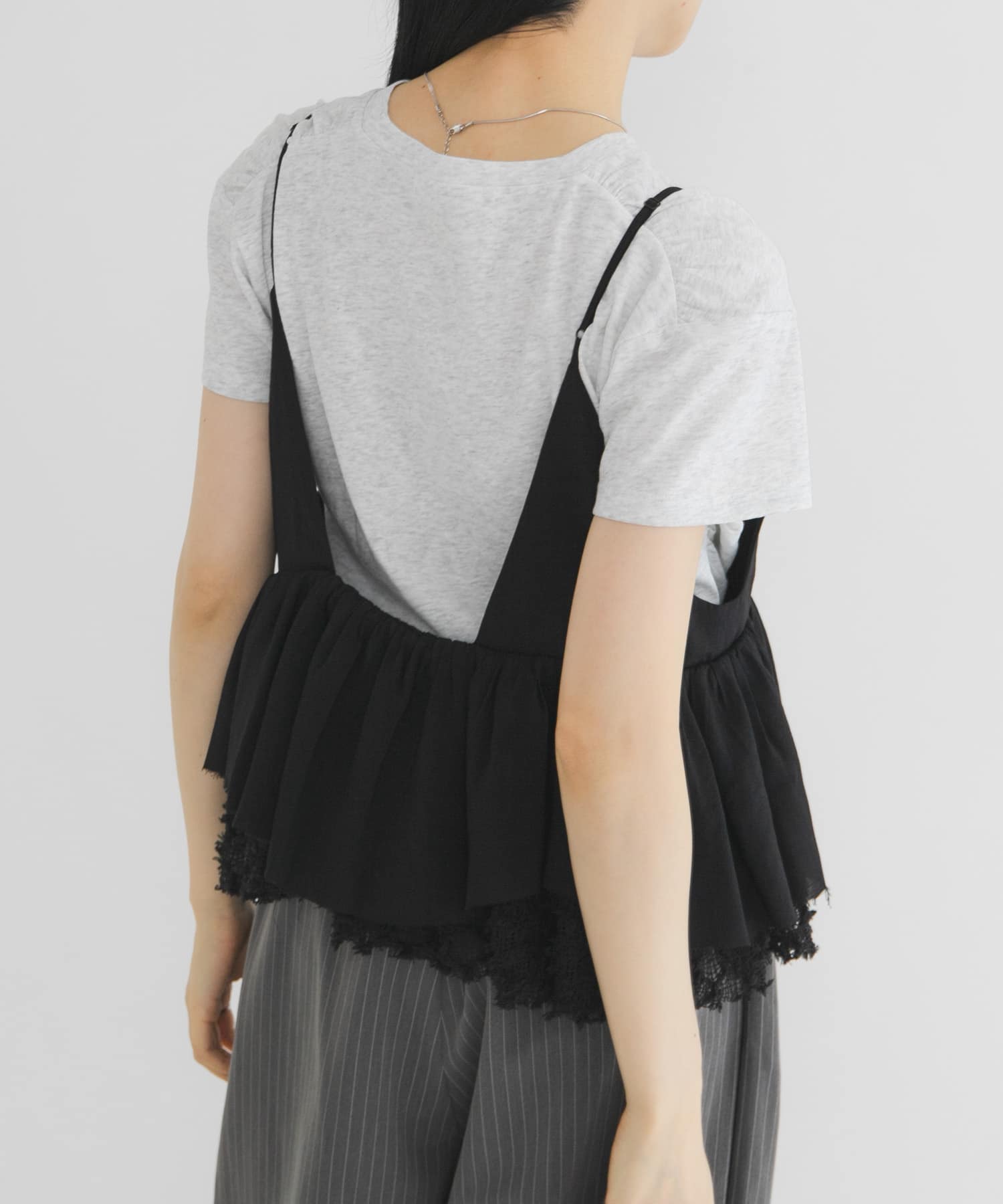 身長：160cm サイズ：one