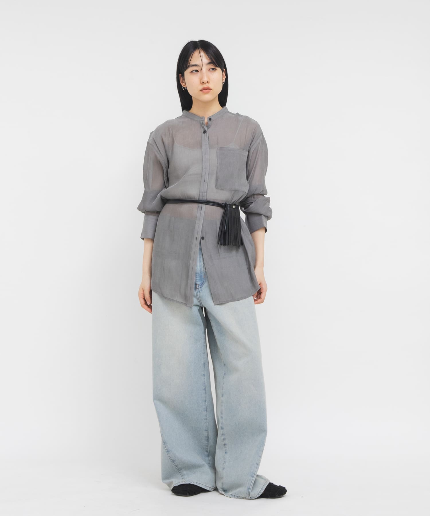 身長：160cm サイズ：one