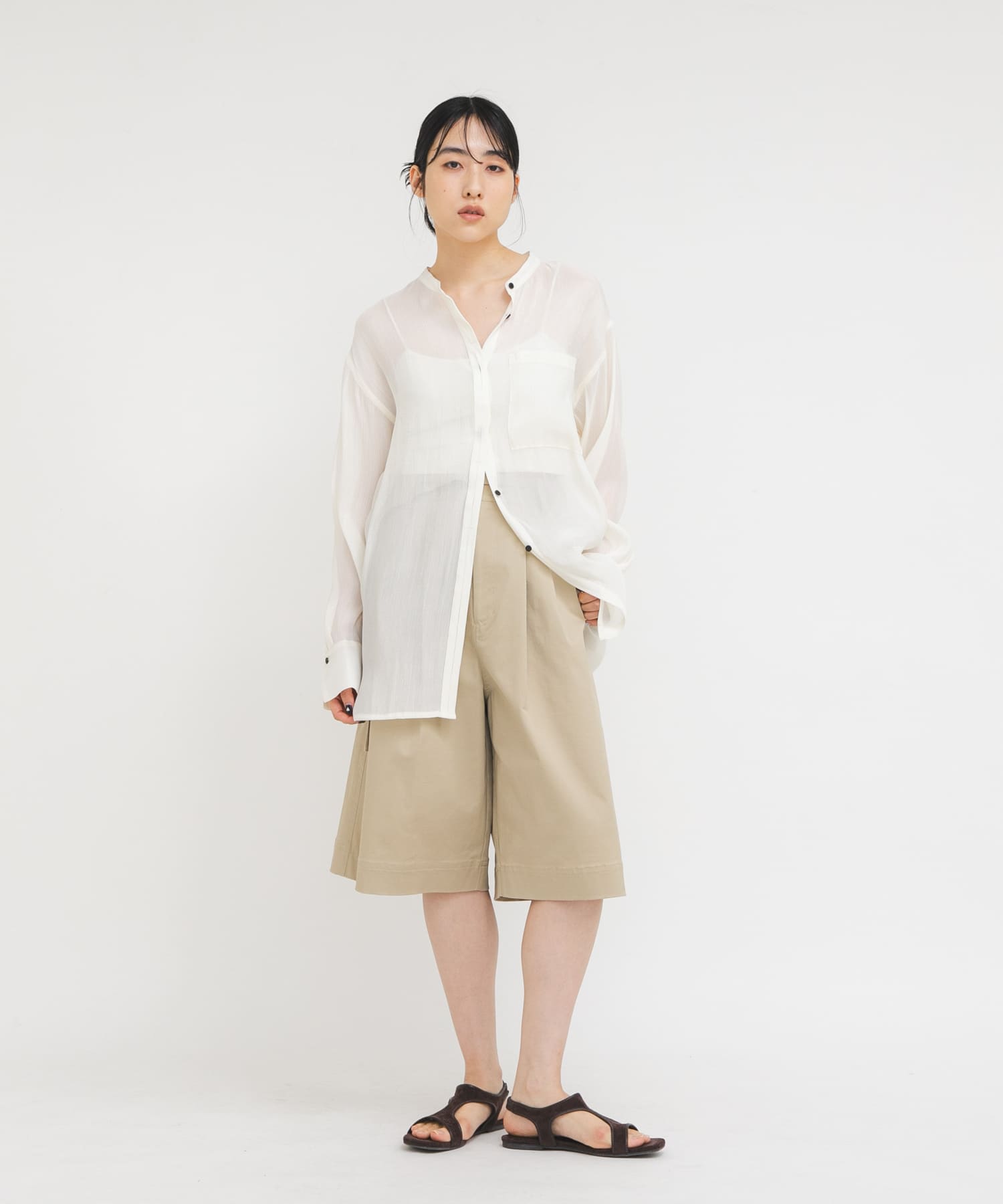 身長：160cm サイズ：one