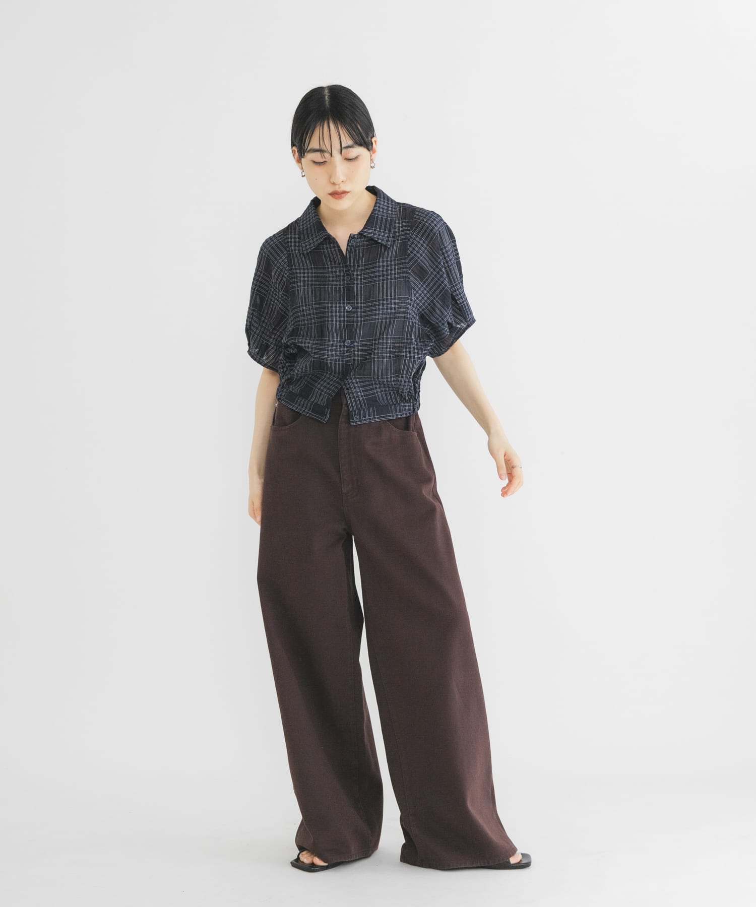 身長 : 160cm サイズ : one