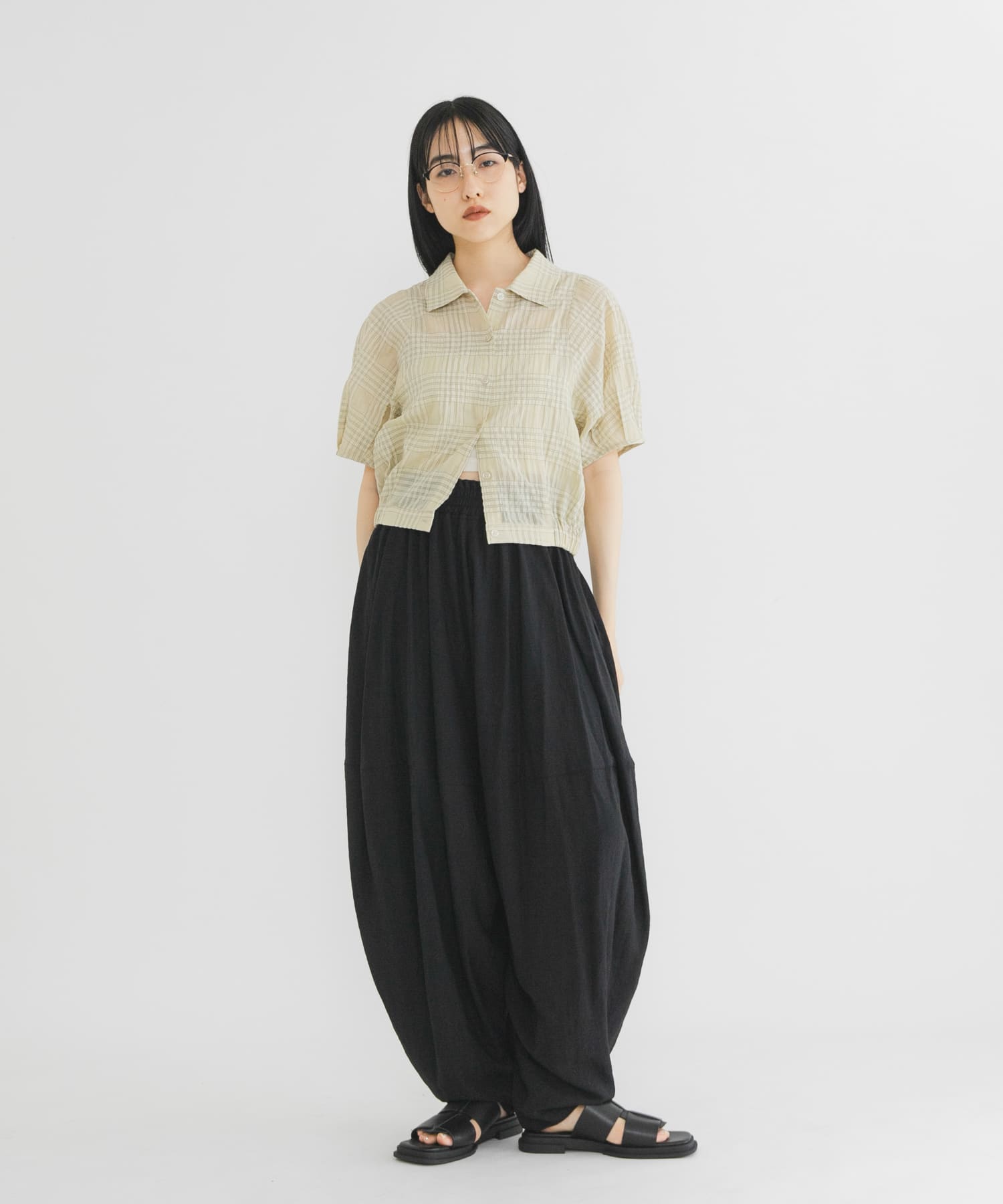 身長 : 160cm サイズ : one