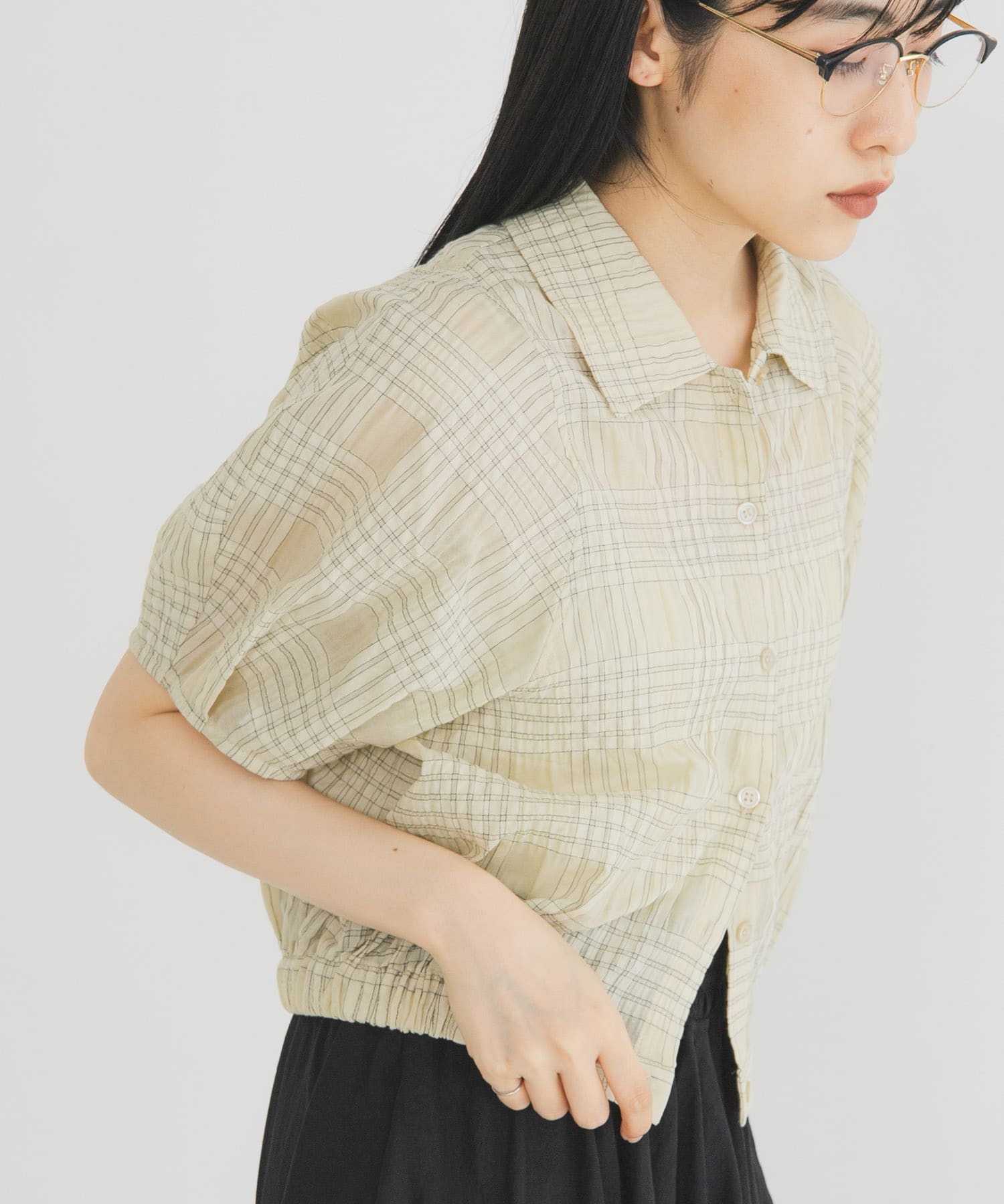 身長 : 160cm サイズ : one