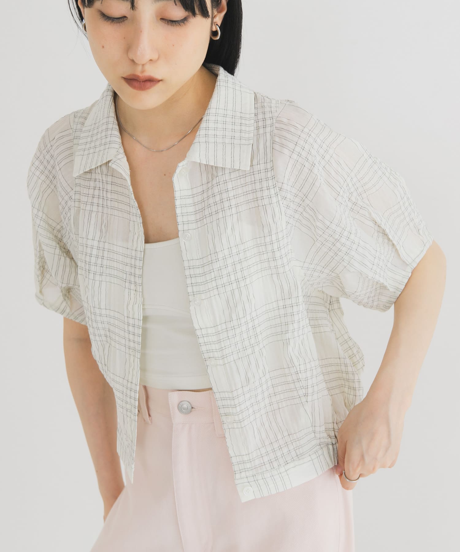 身長 : 160cm サイズ : one