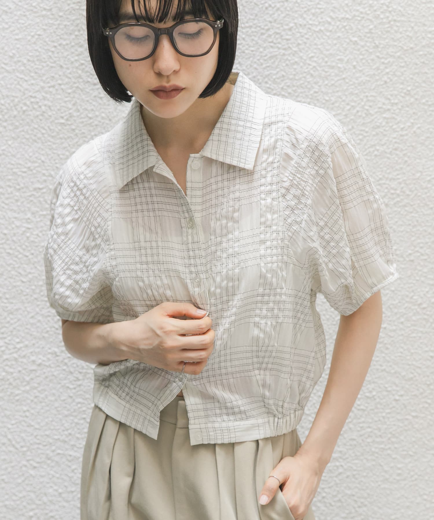 身長 : 160cm サイズ : one