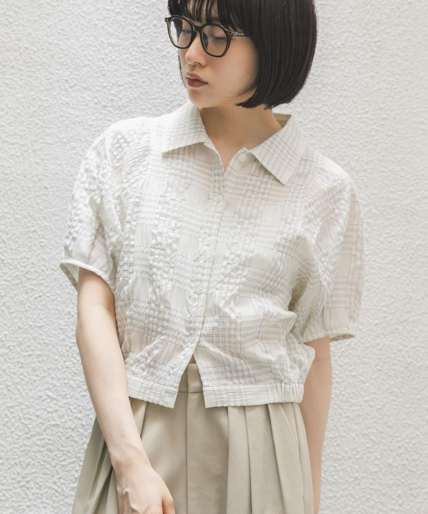 身長 : 160cm サイズ : one
