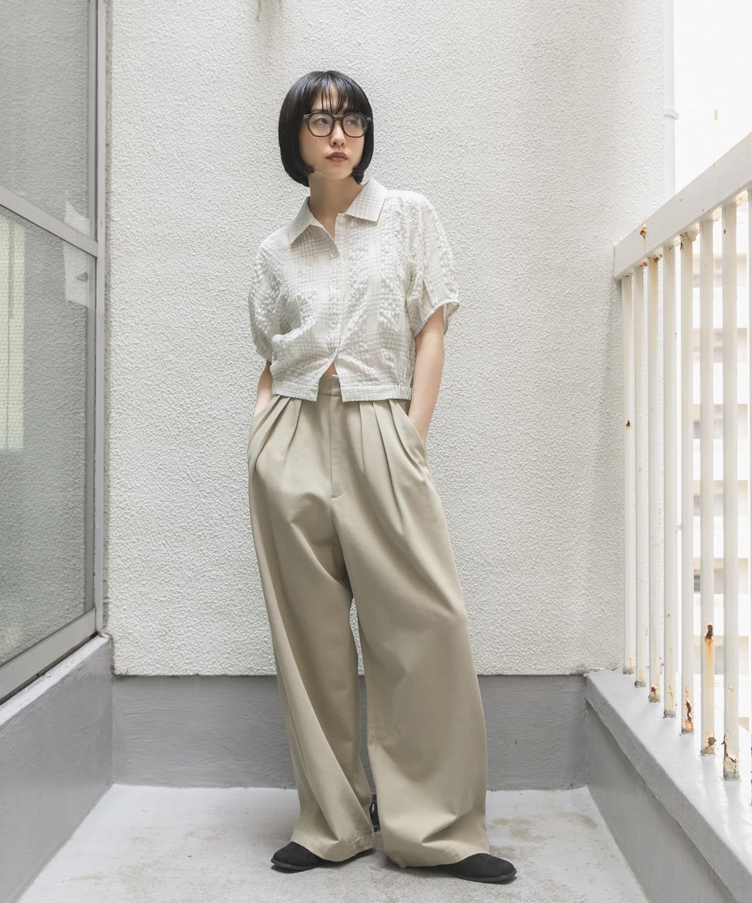 身長 : 160cm サイズ : one