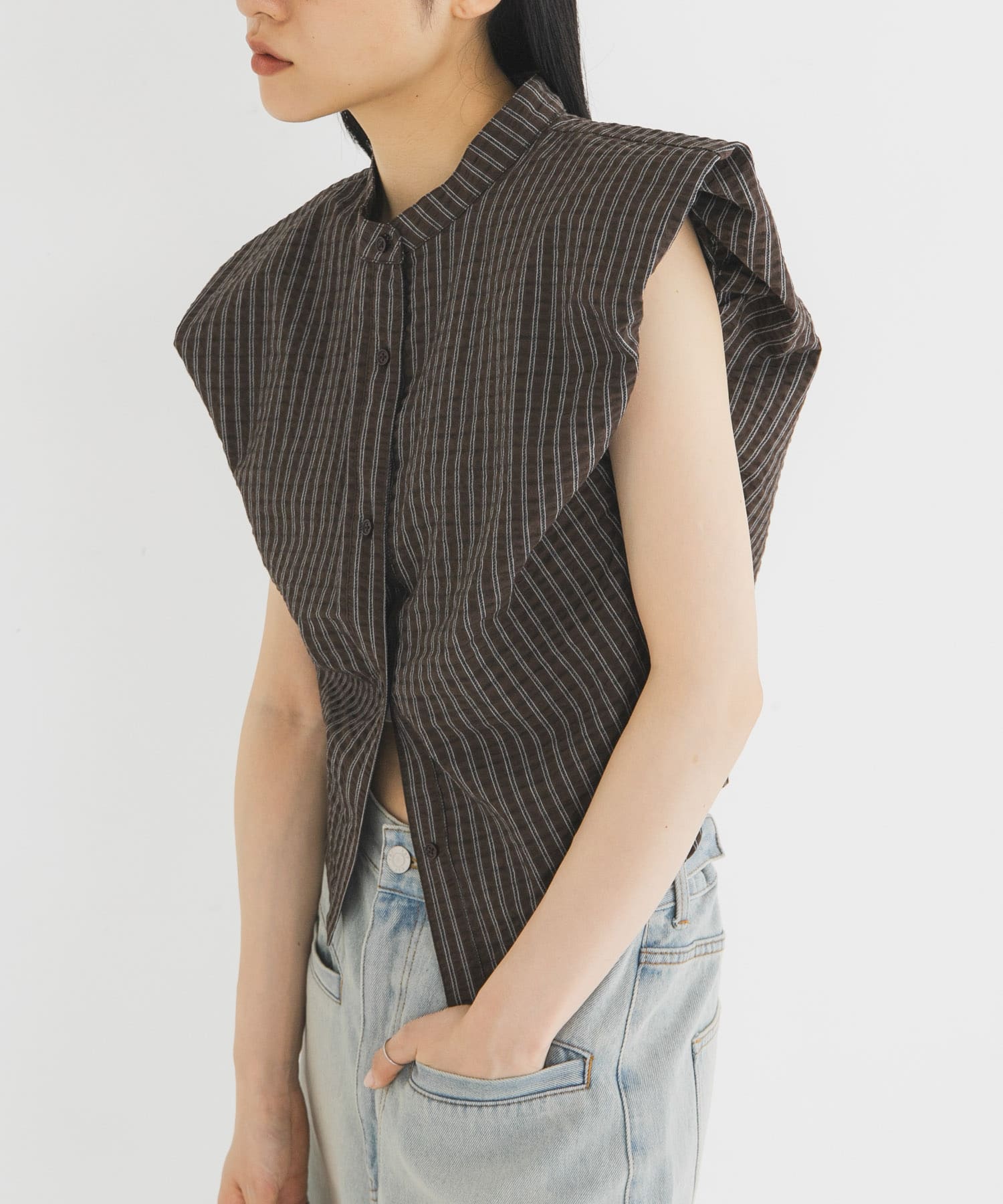 身長：160cm サイズ：one