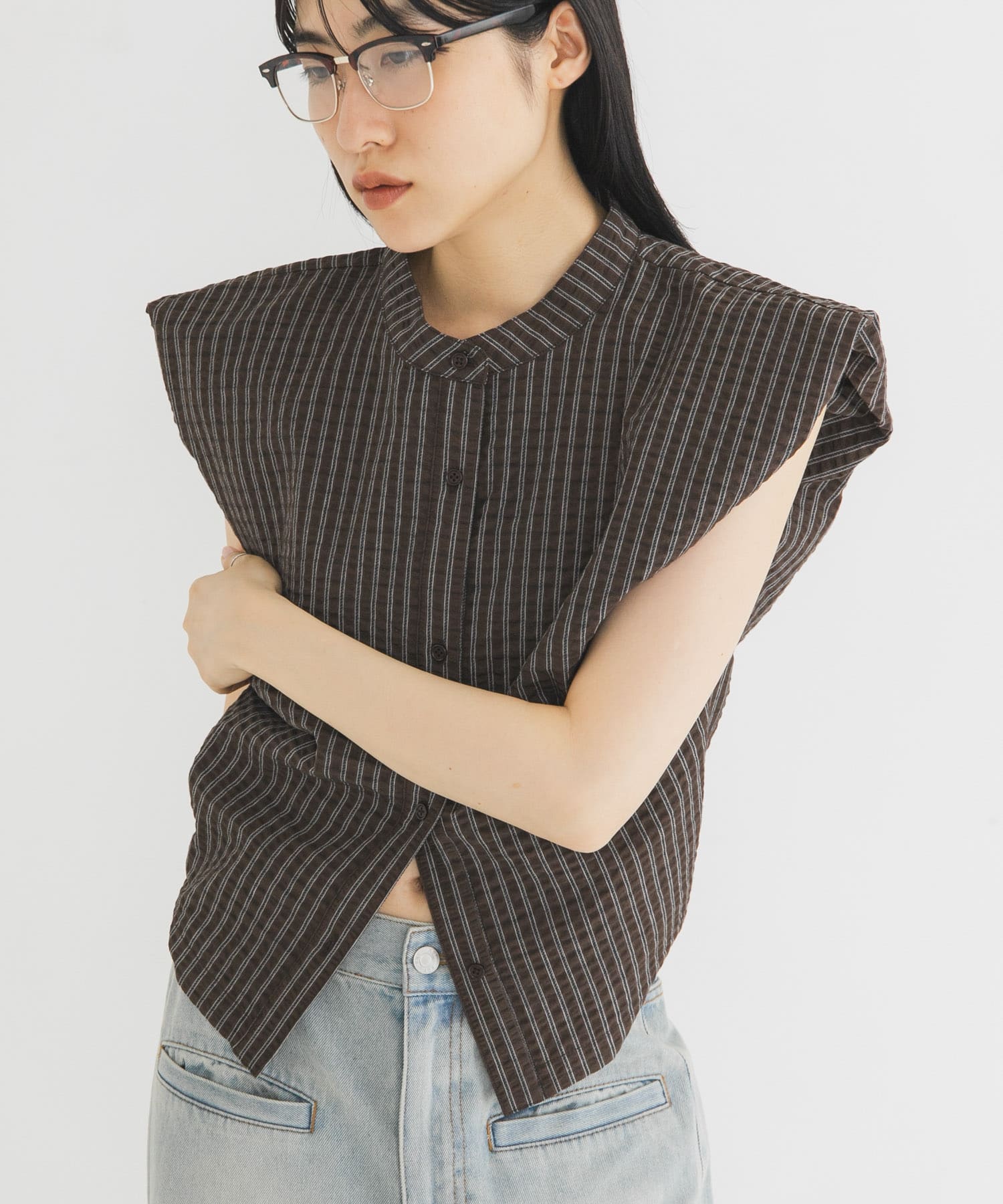 身長：160cm サイズ：one