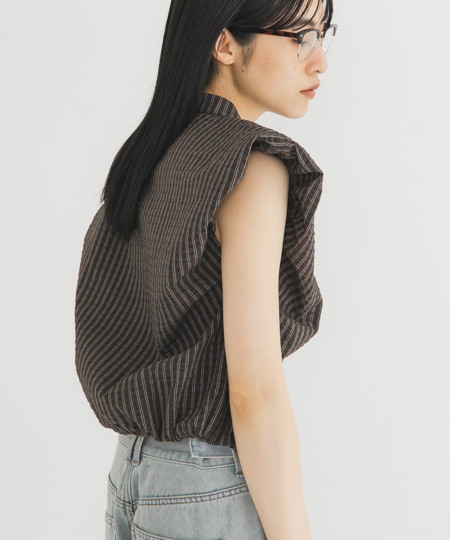 身長：160cm サイズ：one