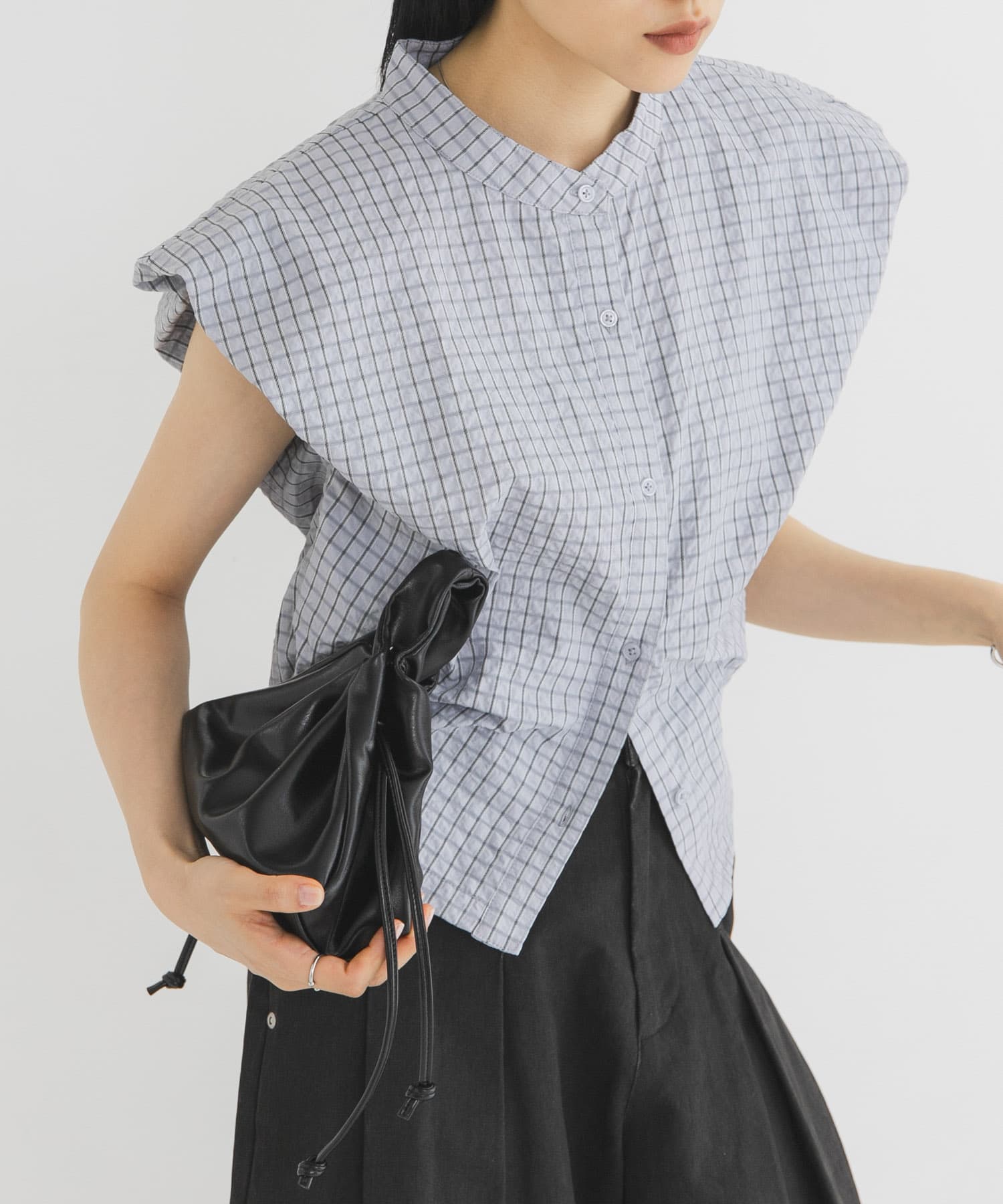 身長：160cm サイズ：one