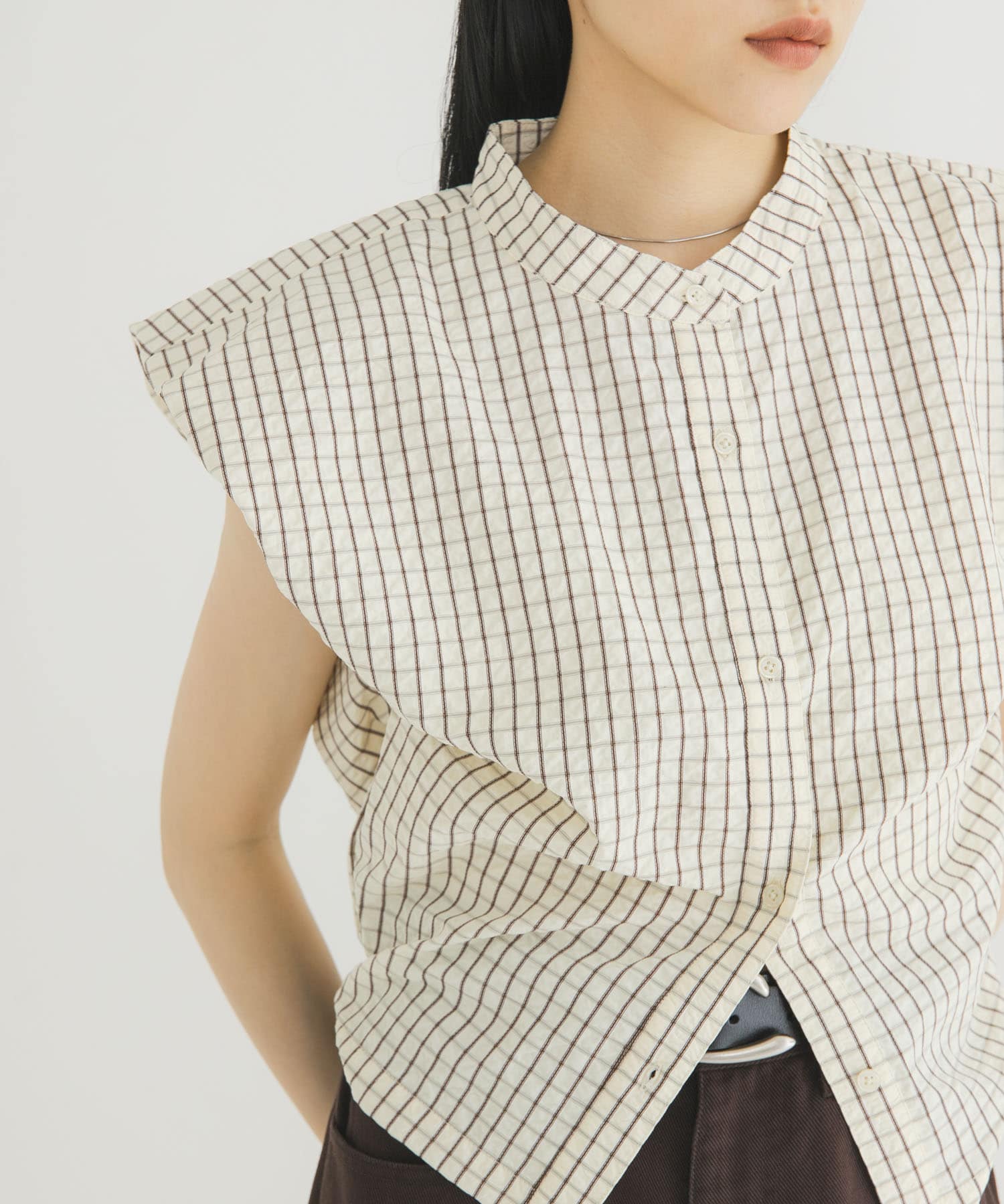 身長：160cm サイズ：one
