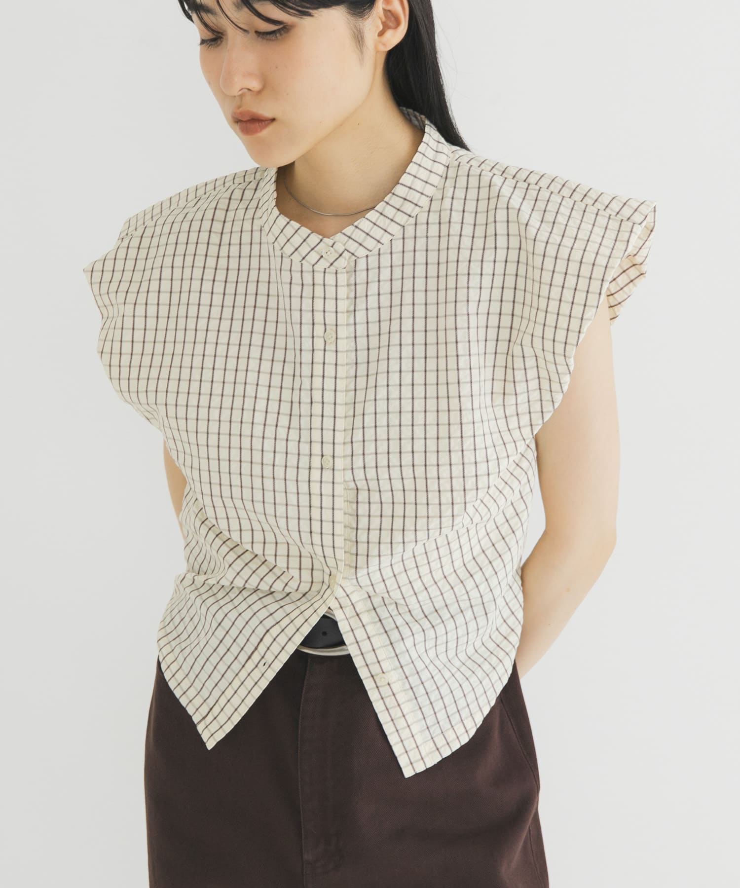 身長：160cm サイズ：one