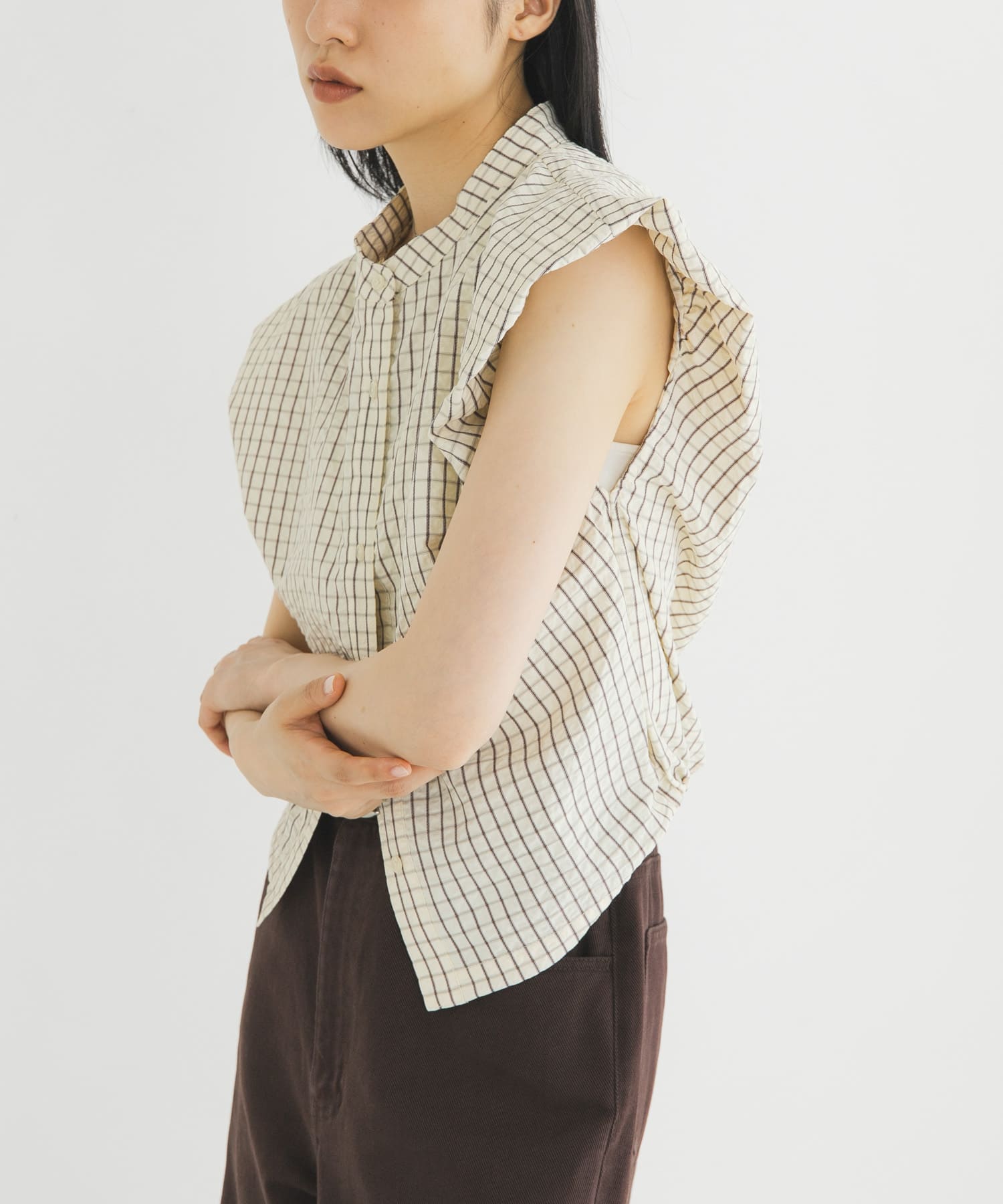 身長：160cm サイズ：one