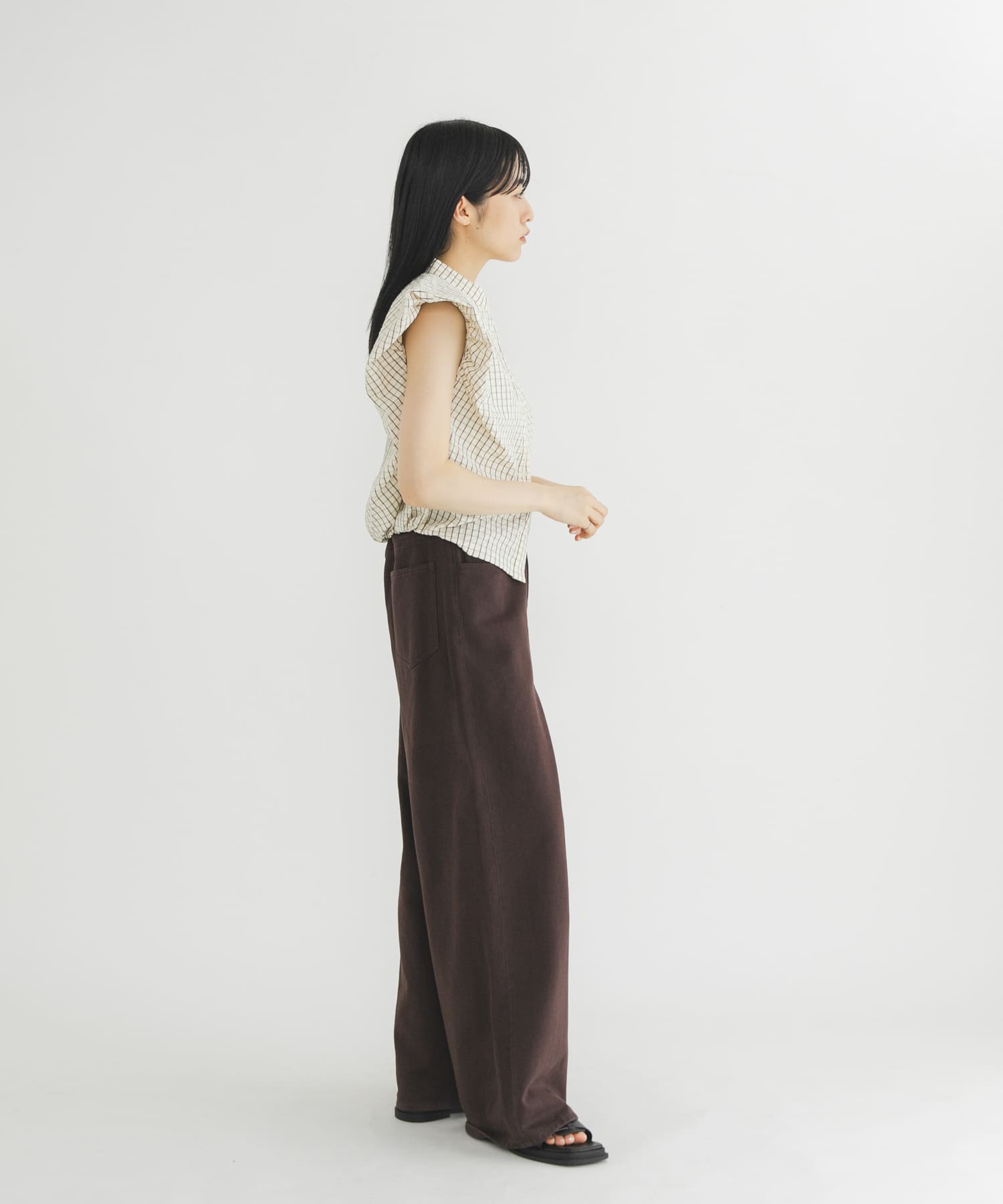 身長：160cm サイズ：one
