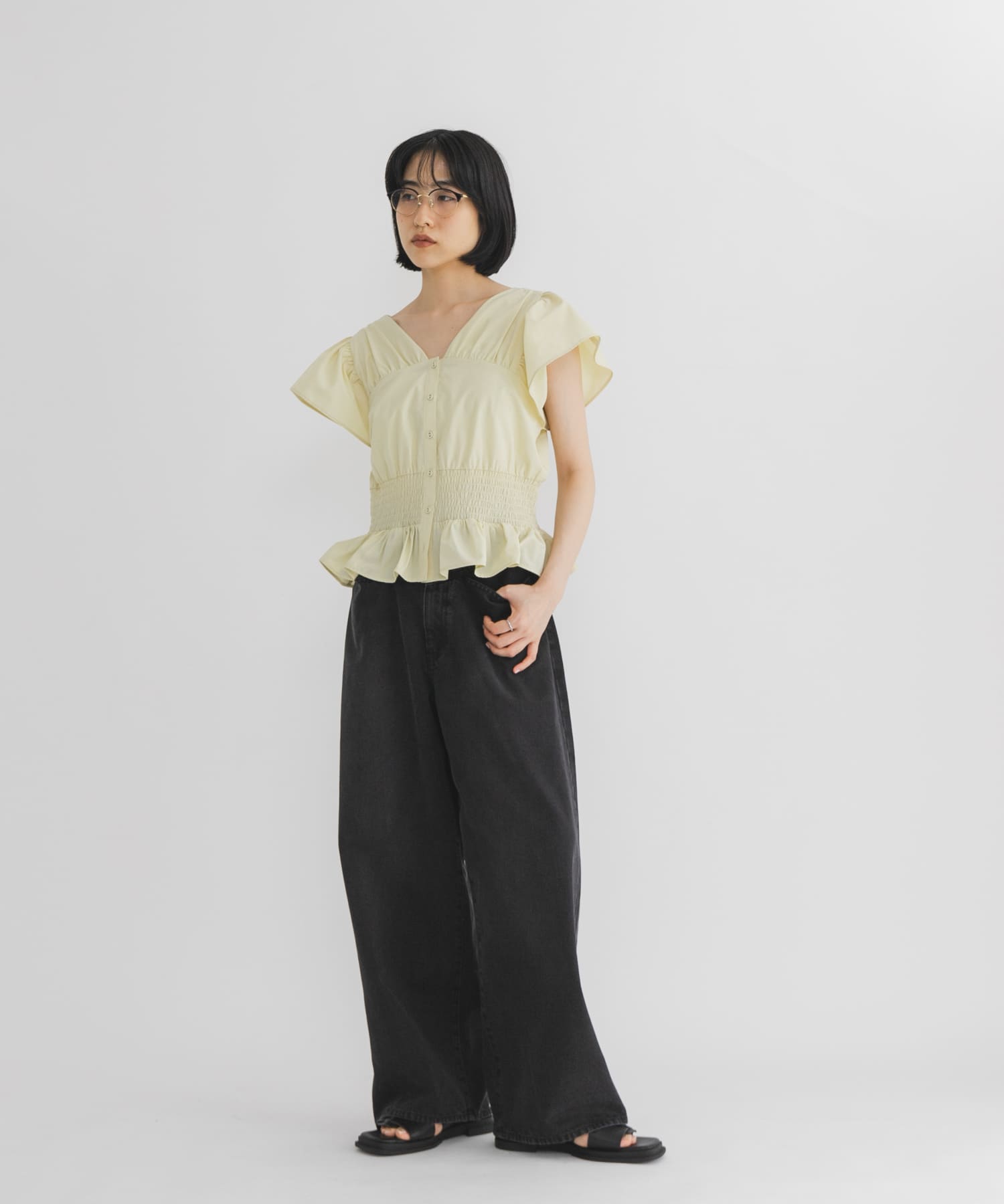 身長 : 160cm サイズ : one