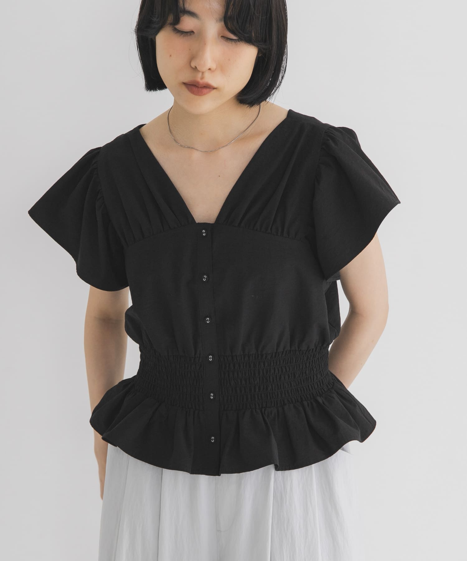 身長 : 160cm サイズ : one