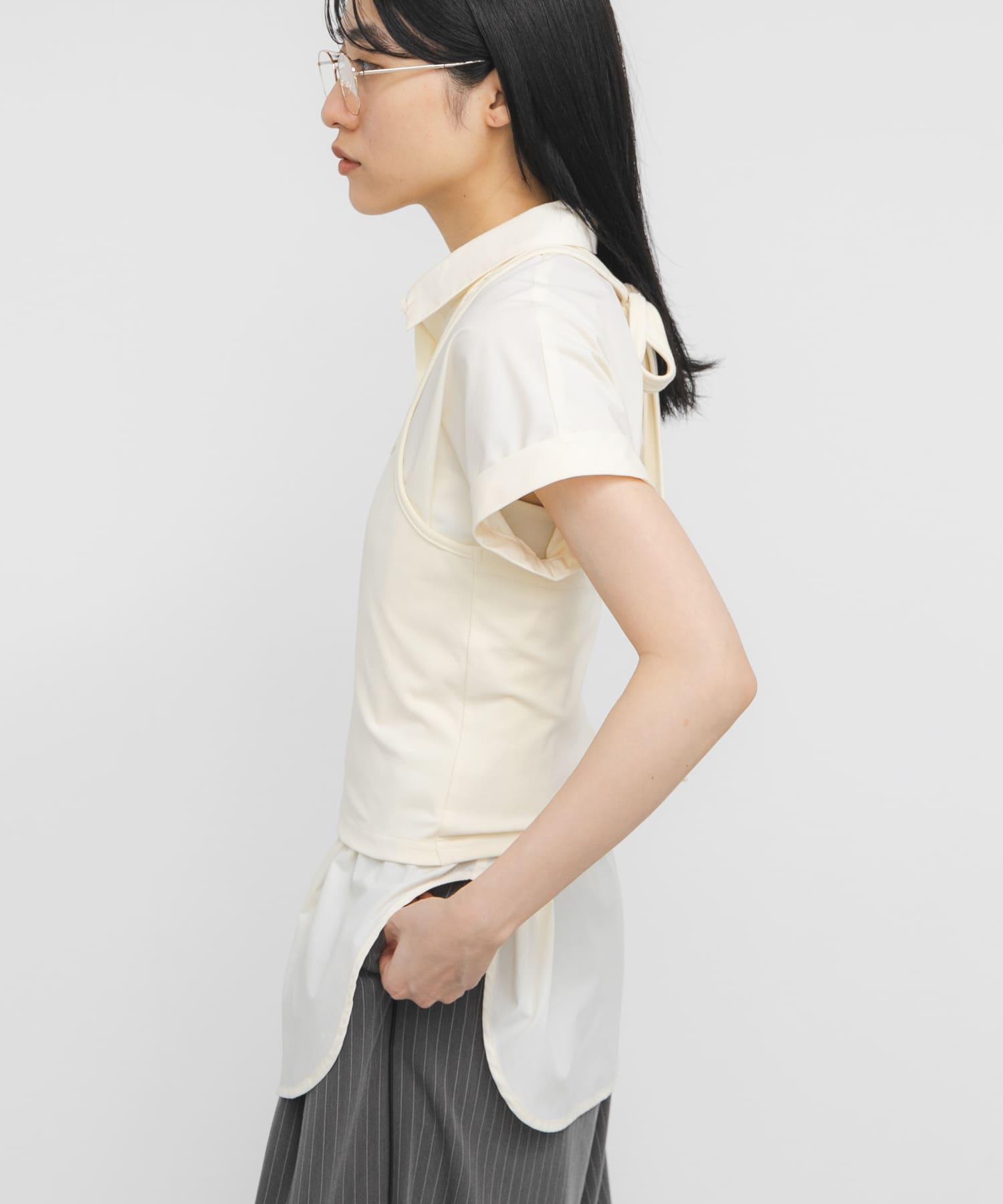 身長：160cm サイズ：one