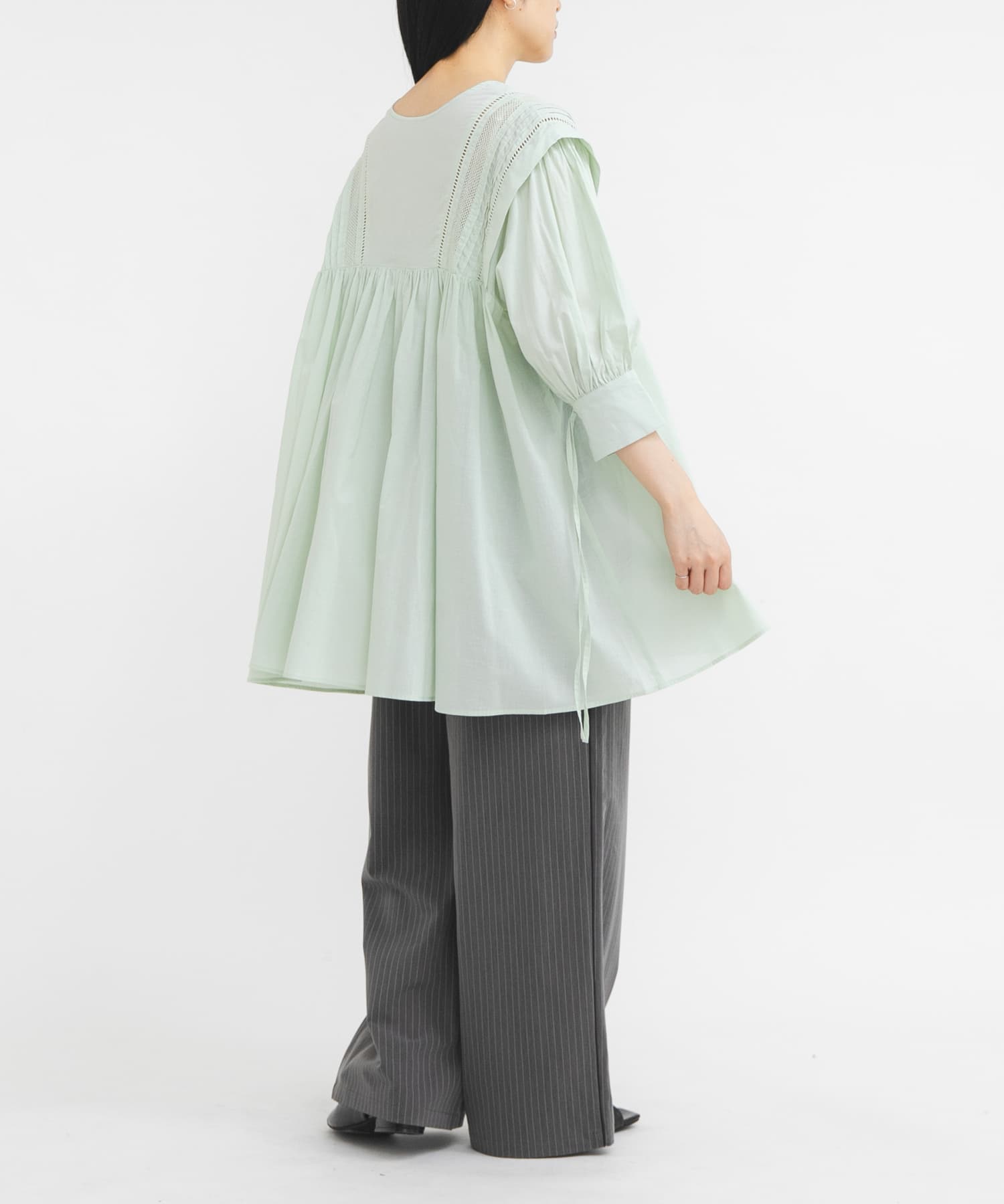 身長：160cm サイズ：one