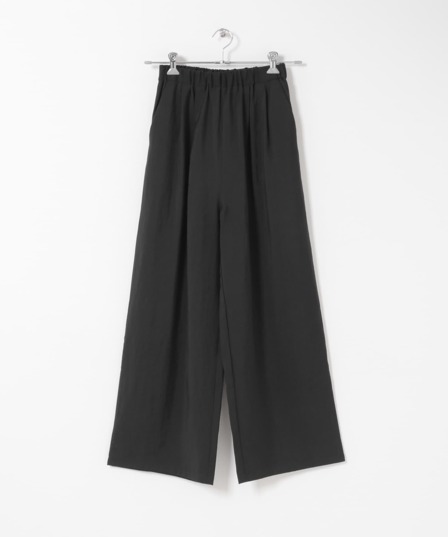 パイピングイージーパンツ BLACK One