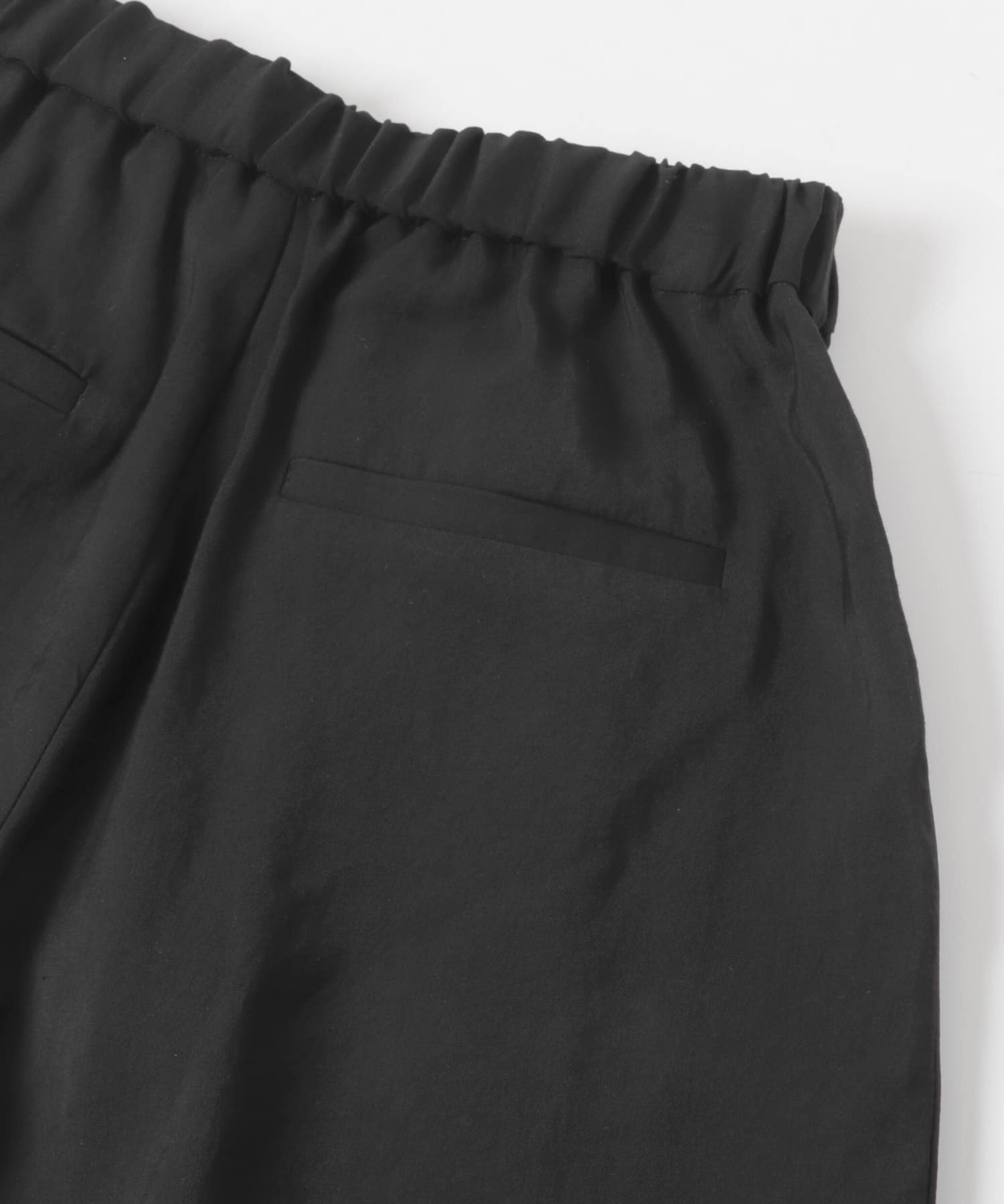 パイピングイージーパンツ BLACK One