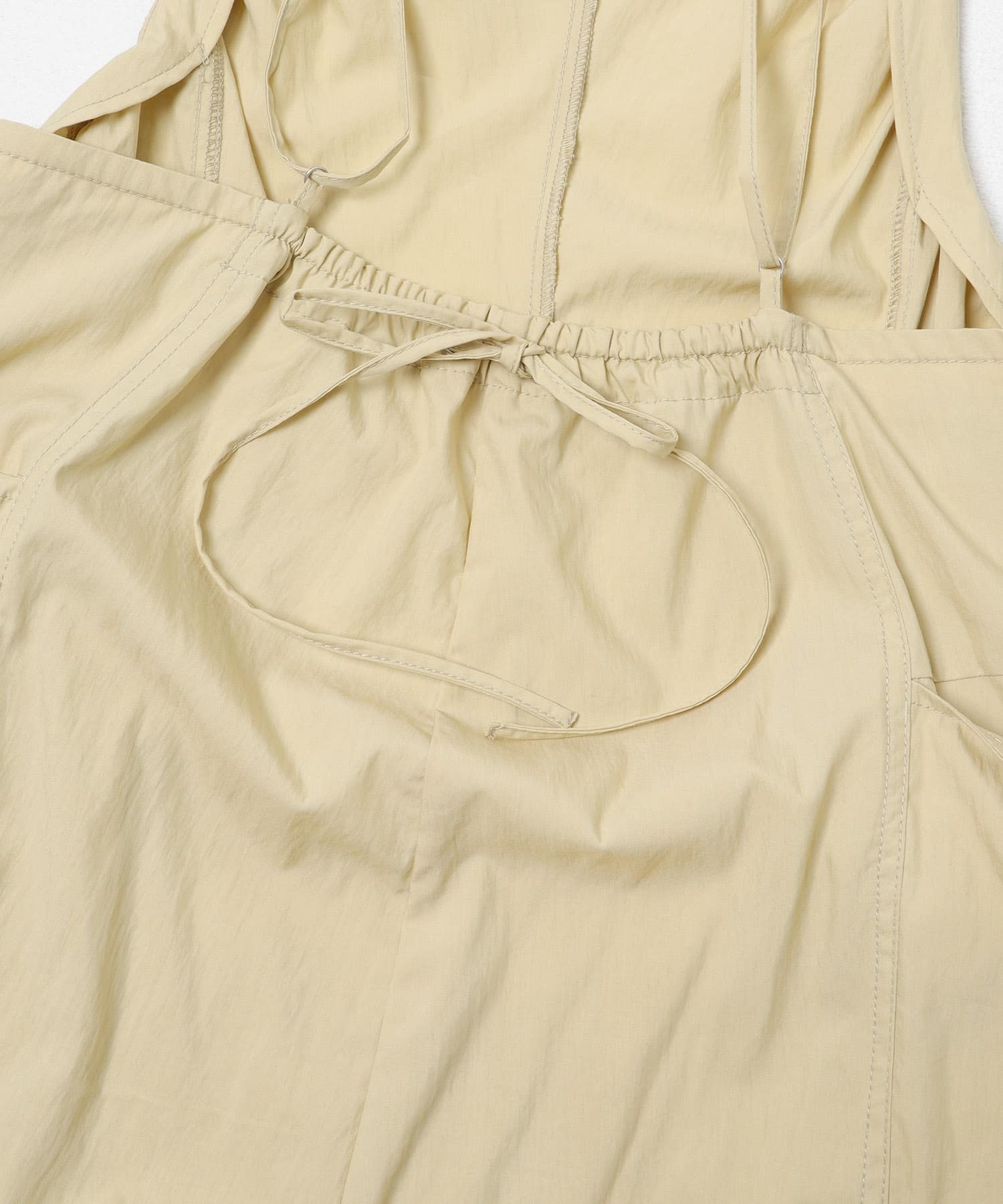 ポケットディティールキャミサロペット BEIGE One