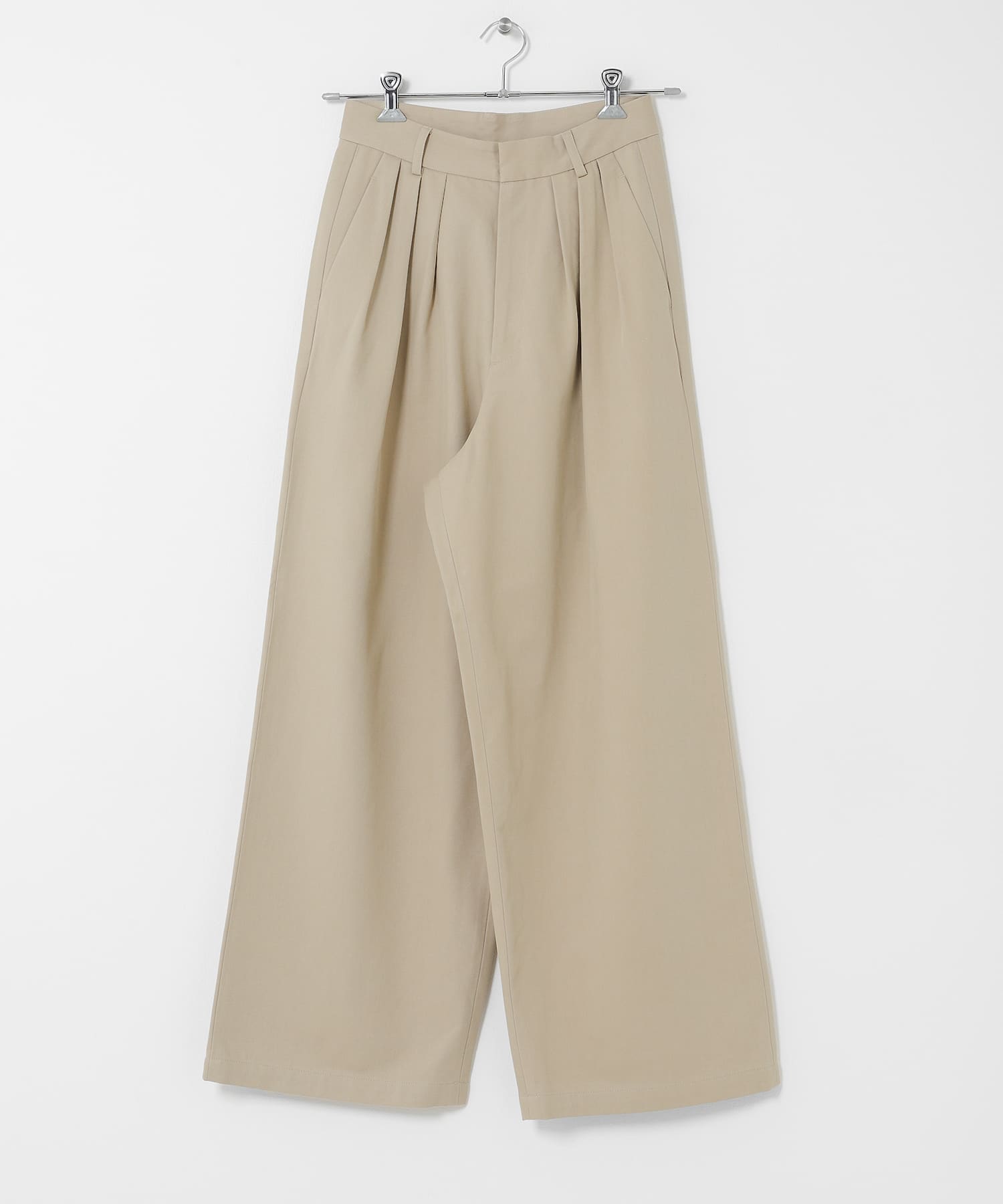 タックWIDEパンツ SAND 36