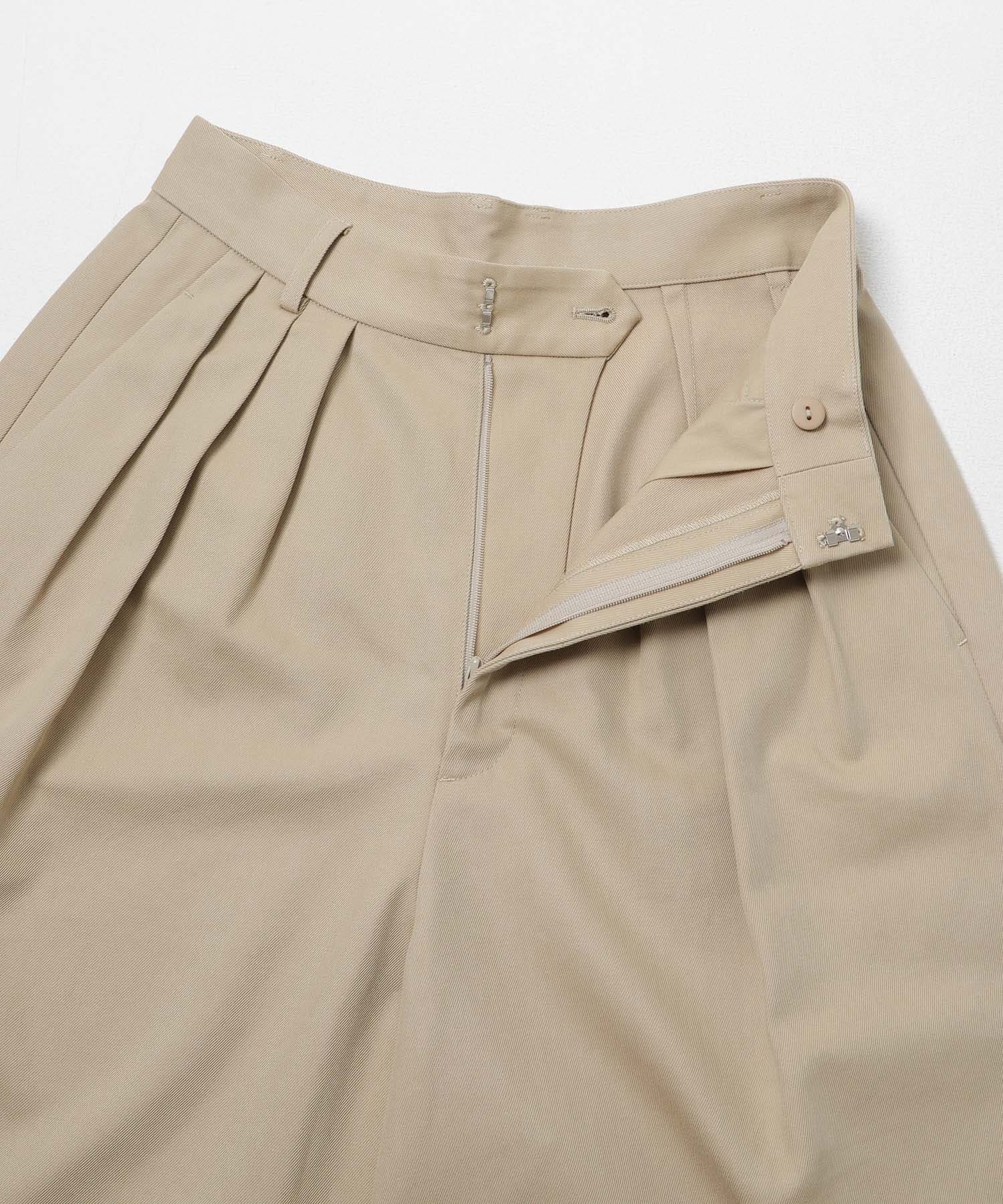 タックWIDEパンツ SAND 36