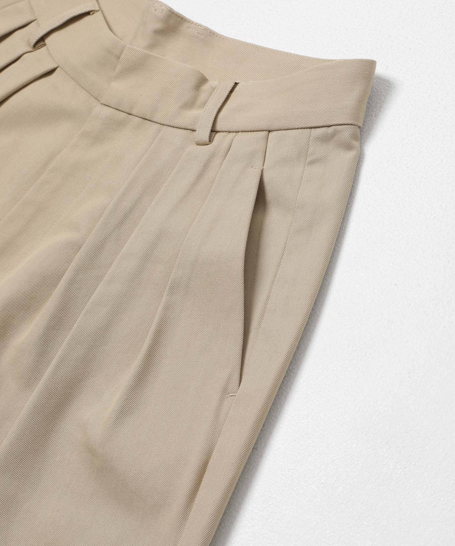 タックWIDEパンツ SAND 36