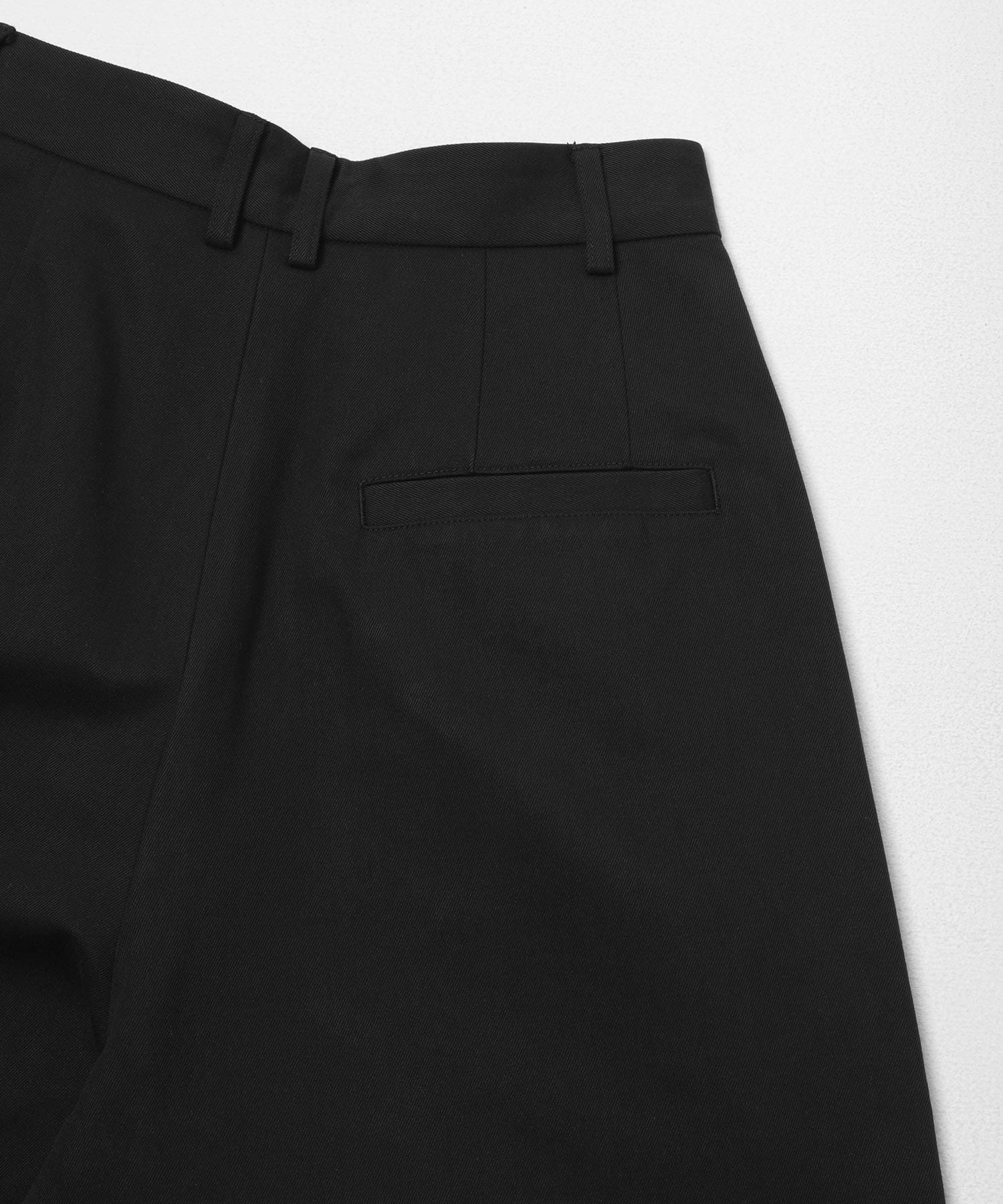 タックWIDEパンツ BLACK 36
