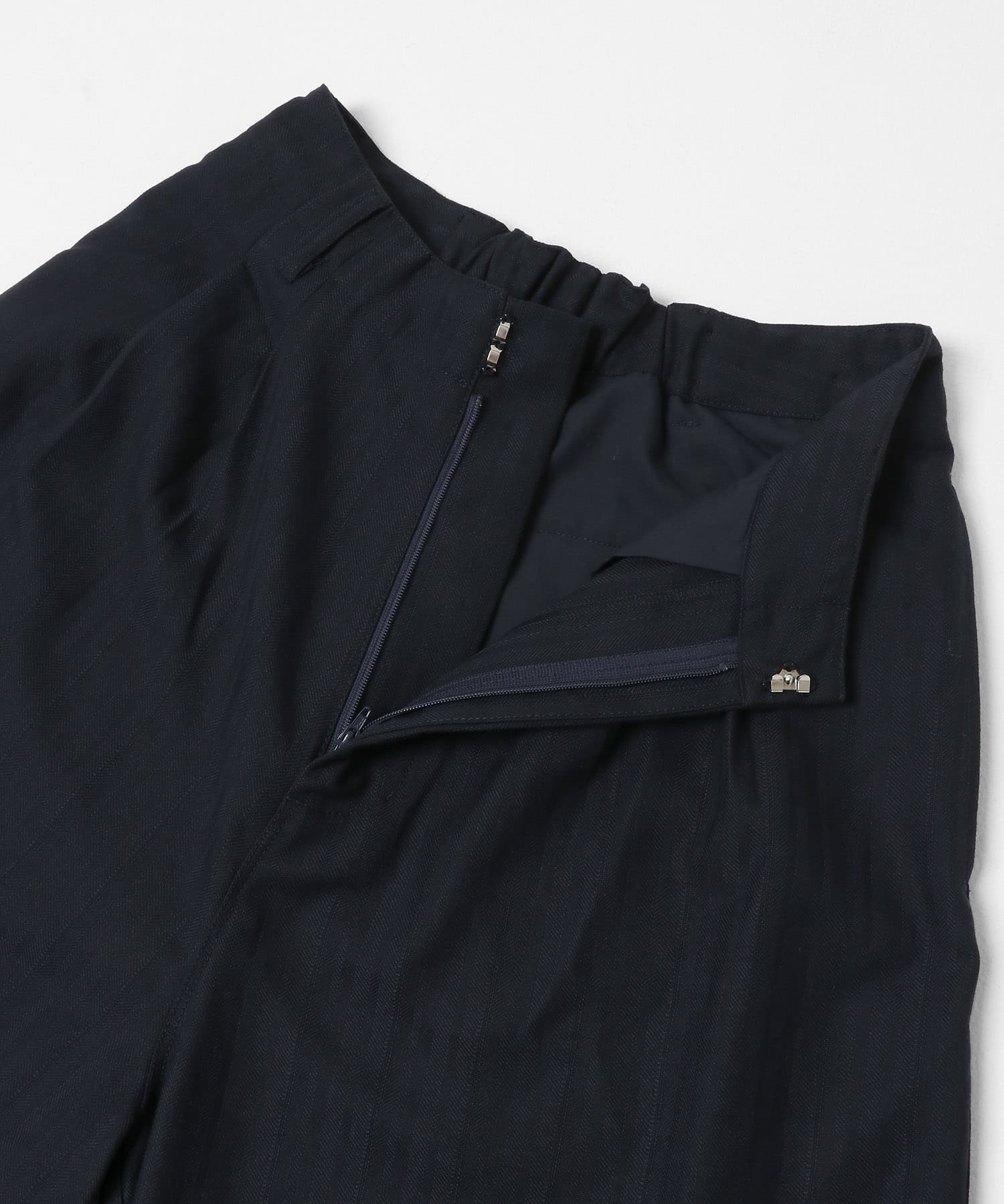 リネンミックスWIDEコクーンパンツ D.NAVY 36
