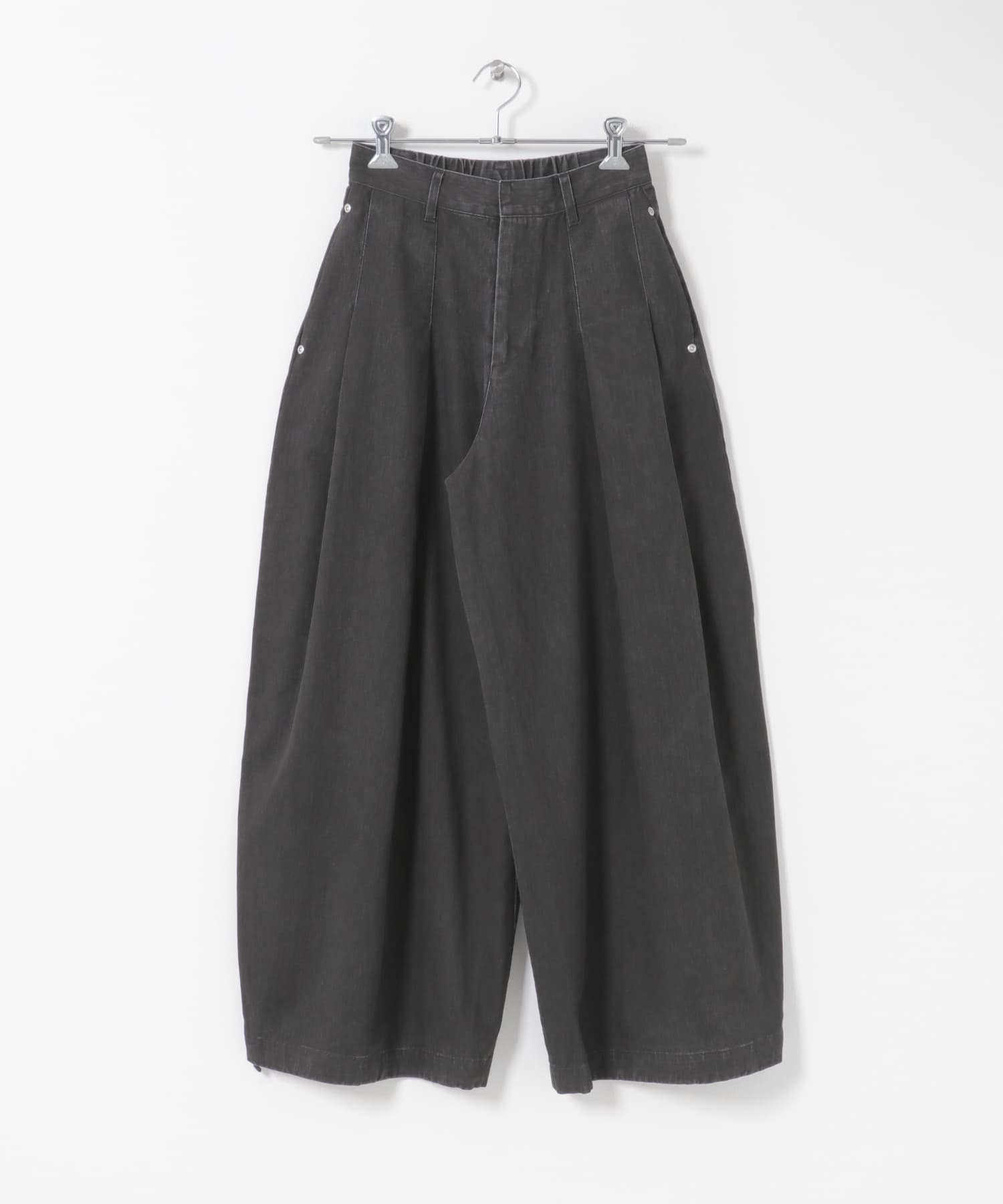 ユーズドライクタックWIDEパンツ CHARCOAL 36
