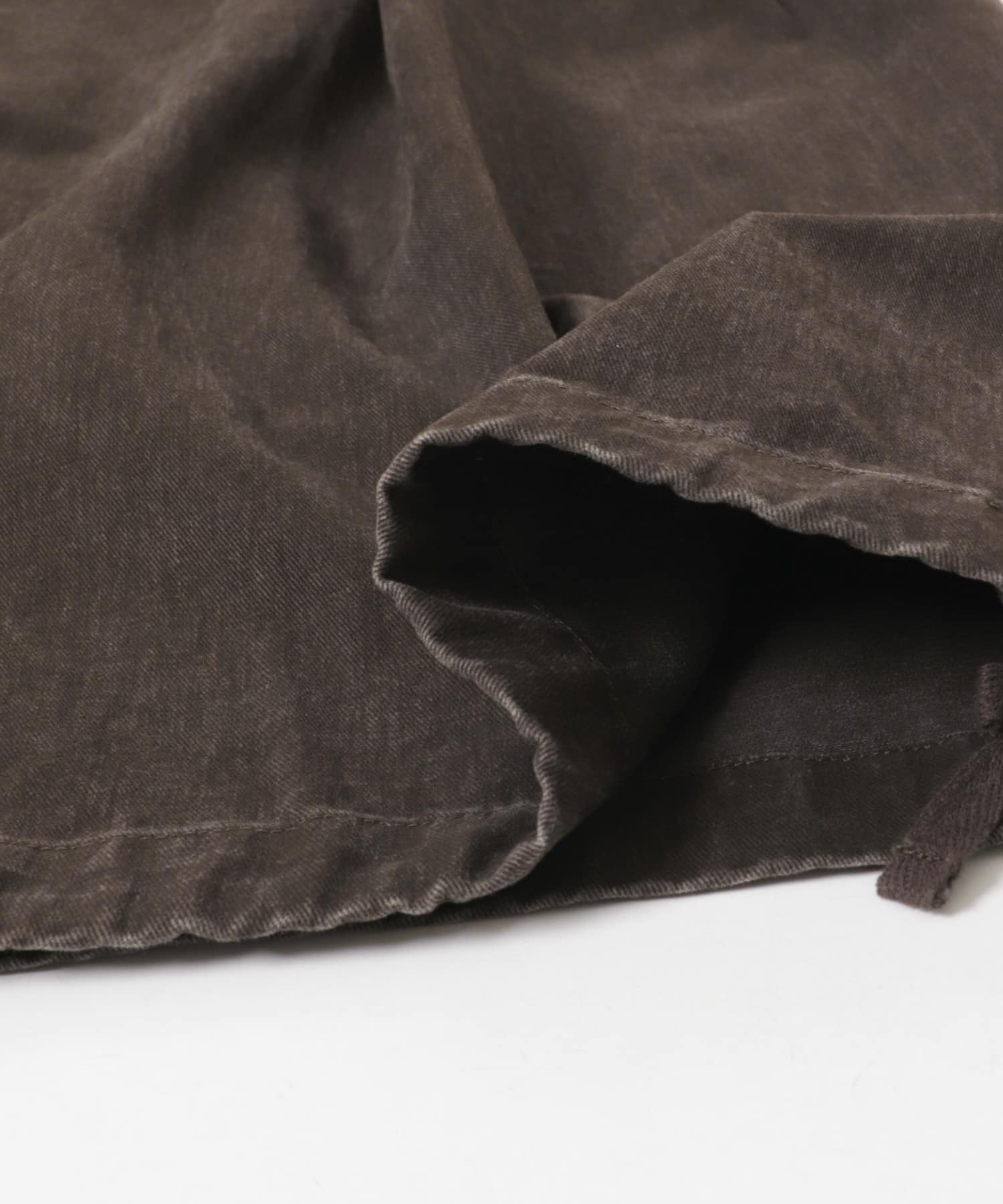 ユーズドライクタックWIDEパンツ BROWN 36