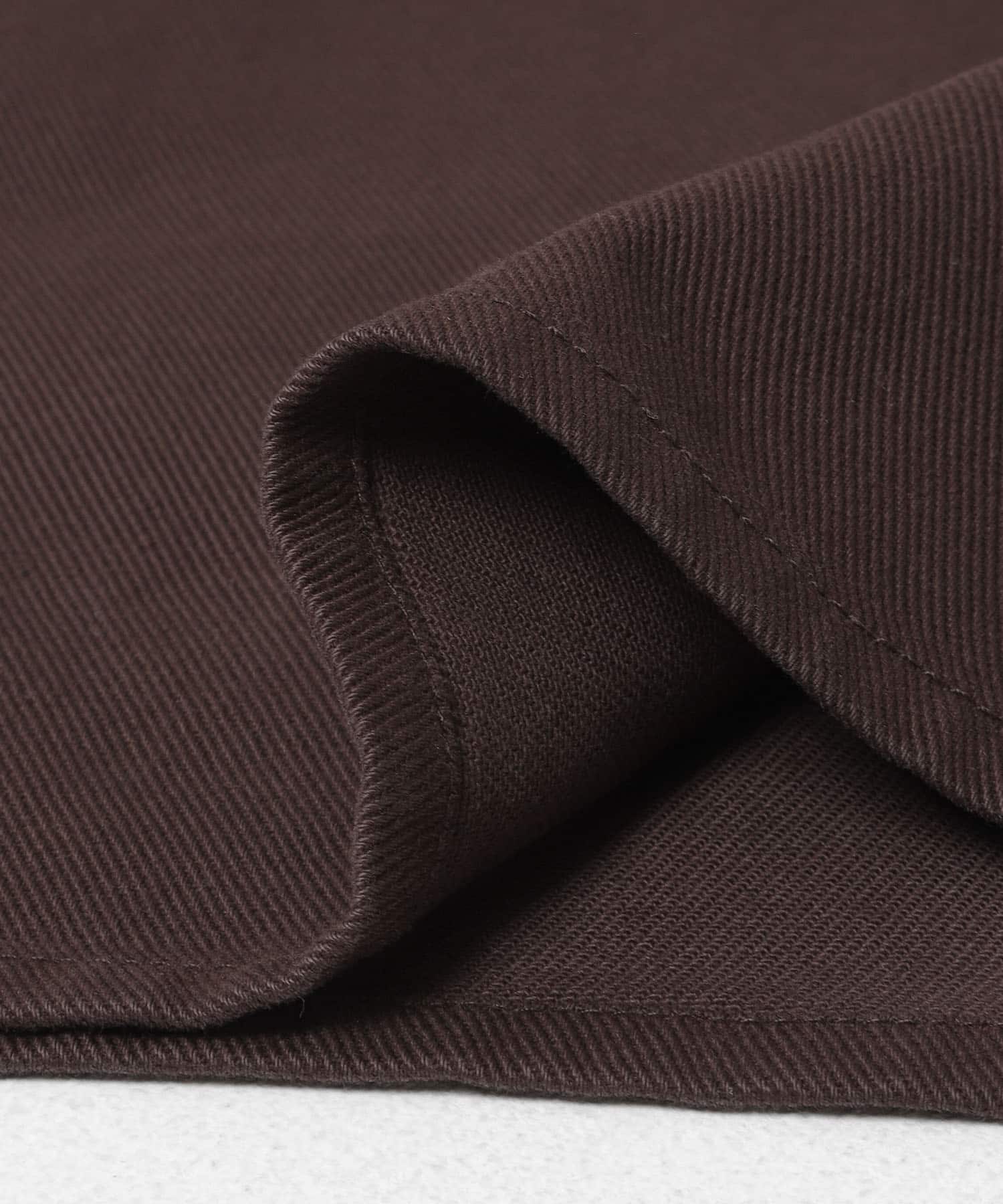 ミニマルWIDEパンツ BROWN 36