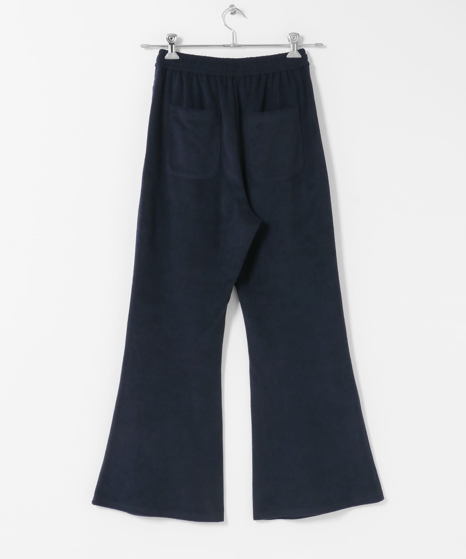 パイルフレアイージーパンツ NAVY One