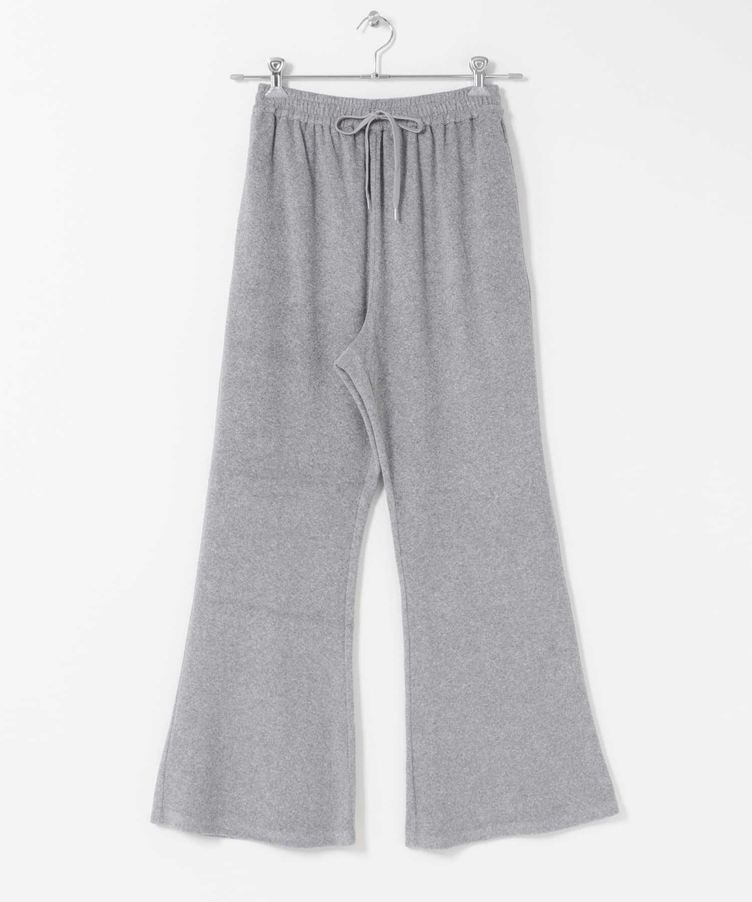 パイルフレアイージーパンツ TOP GRAY One