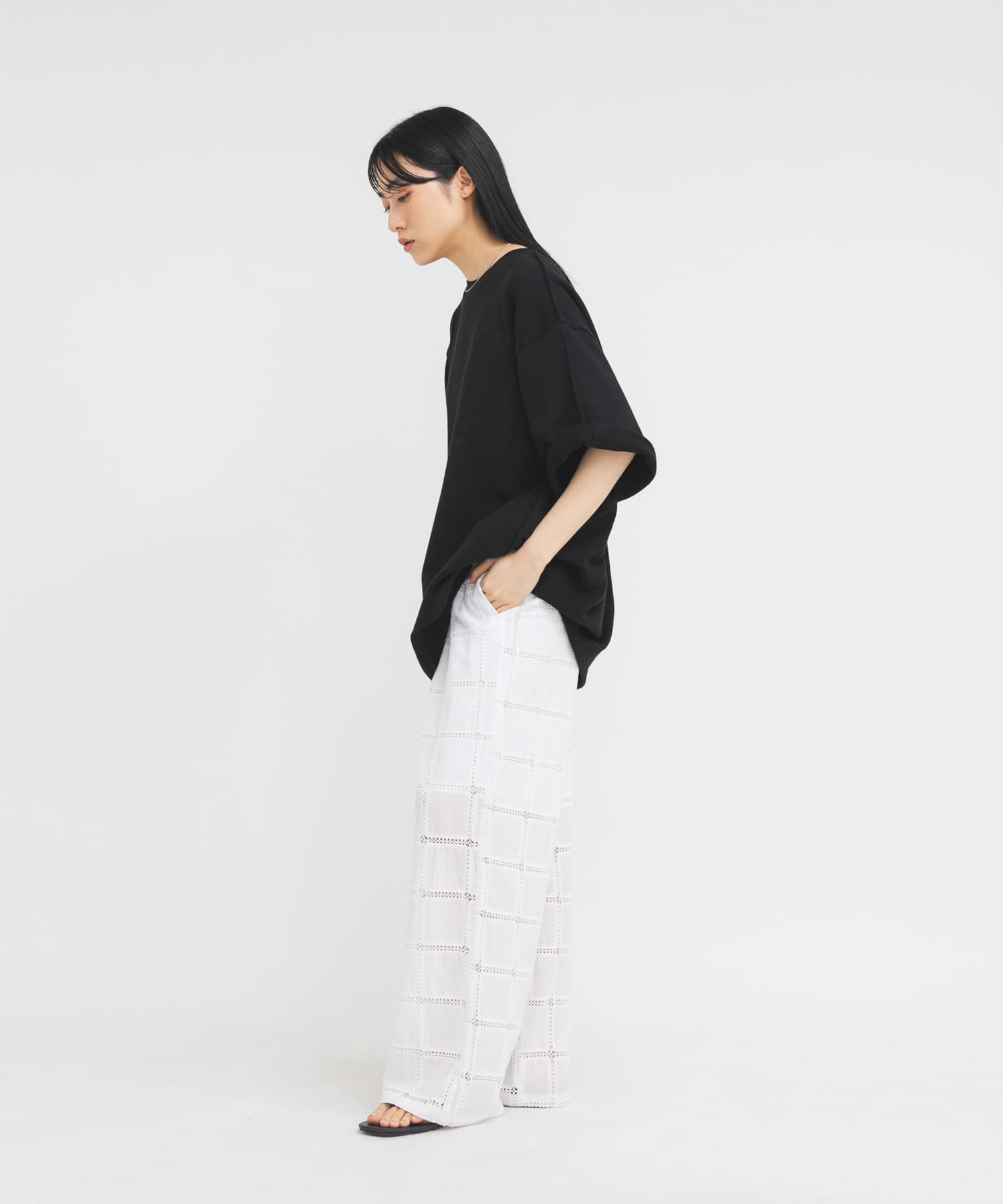 身長 : 160cm サイズ : one