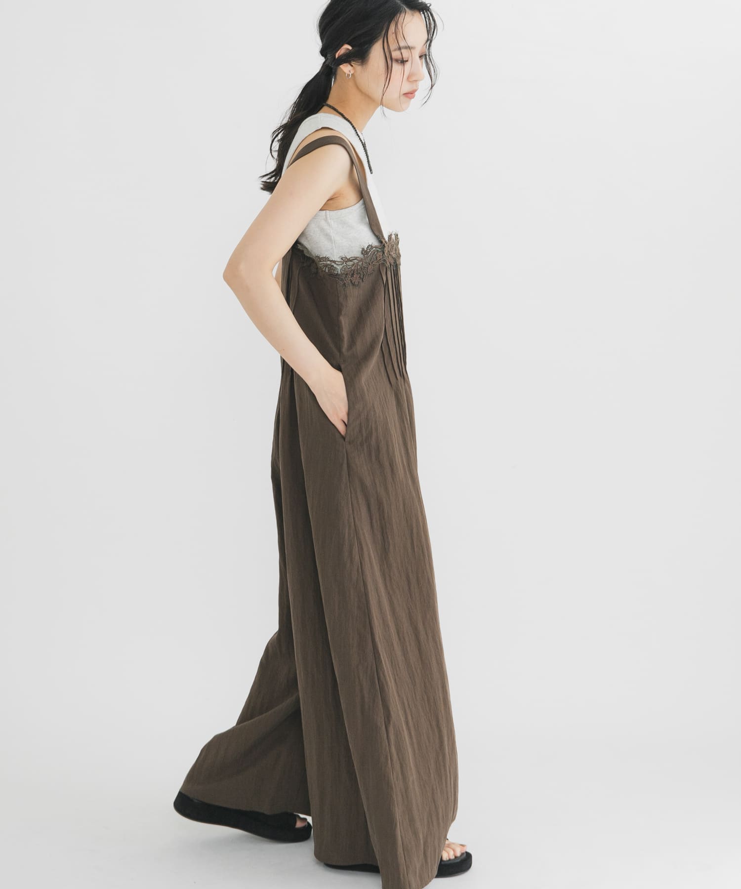 身長：163cm サイズ：one