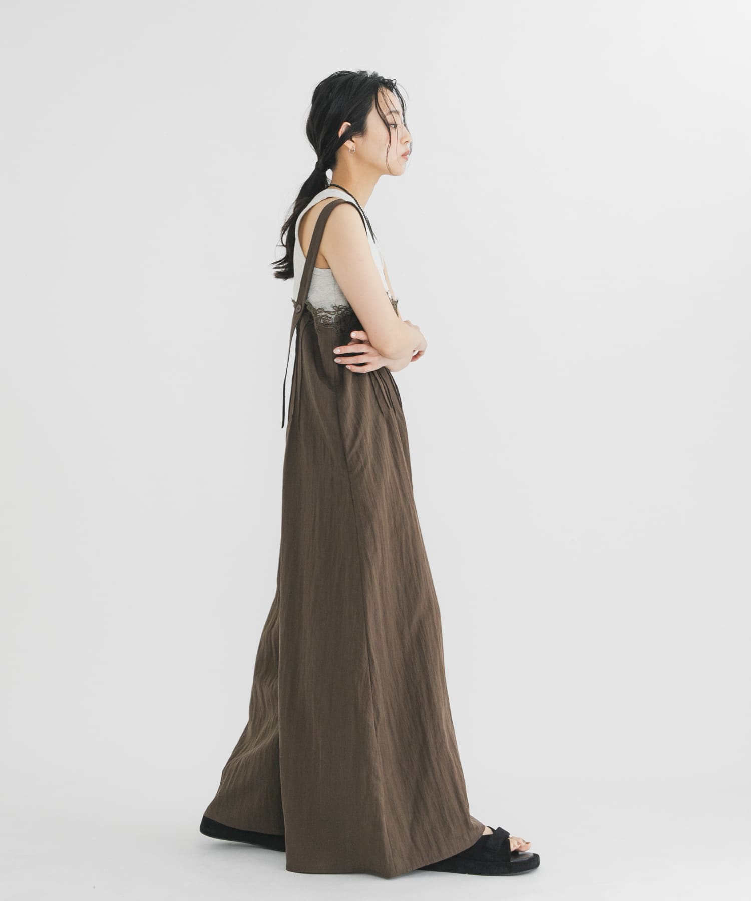 身長：163cm サイズ：one