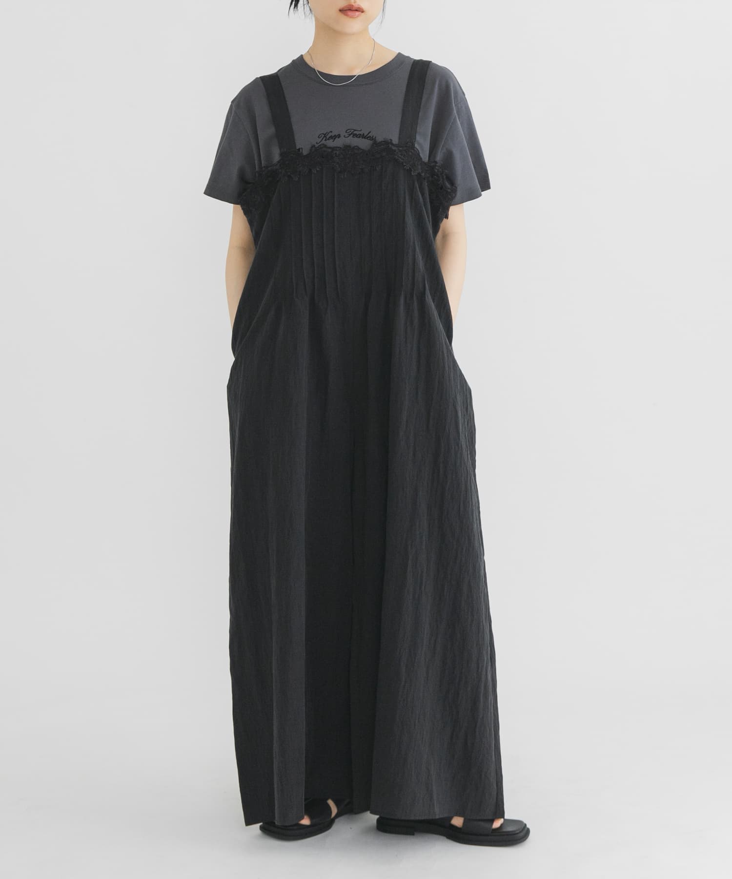身長：160cm サイズ：one