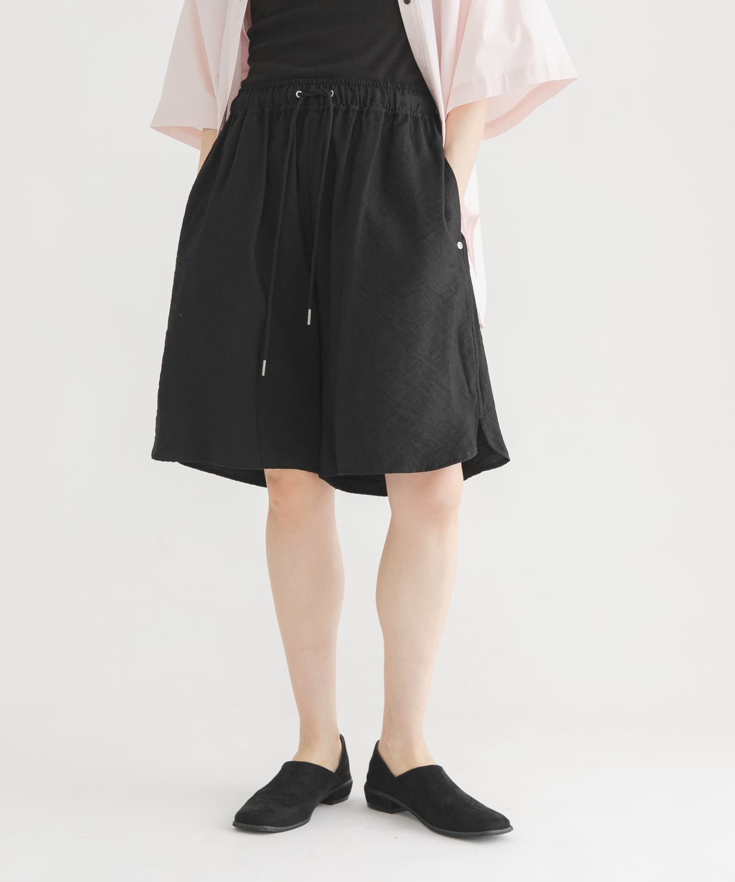 ウエストコードショートパンツ