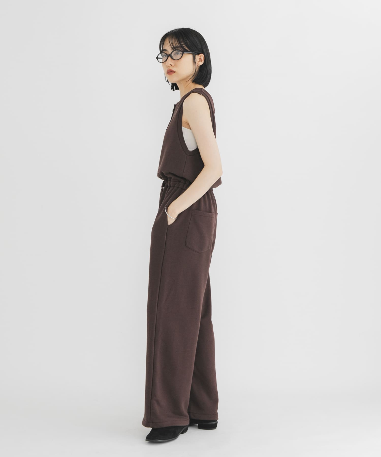 身長：160cm サイズ：one